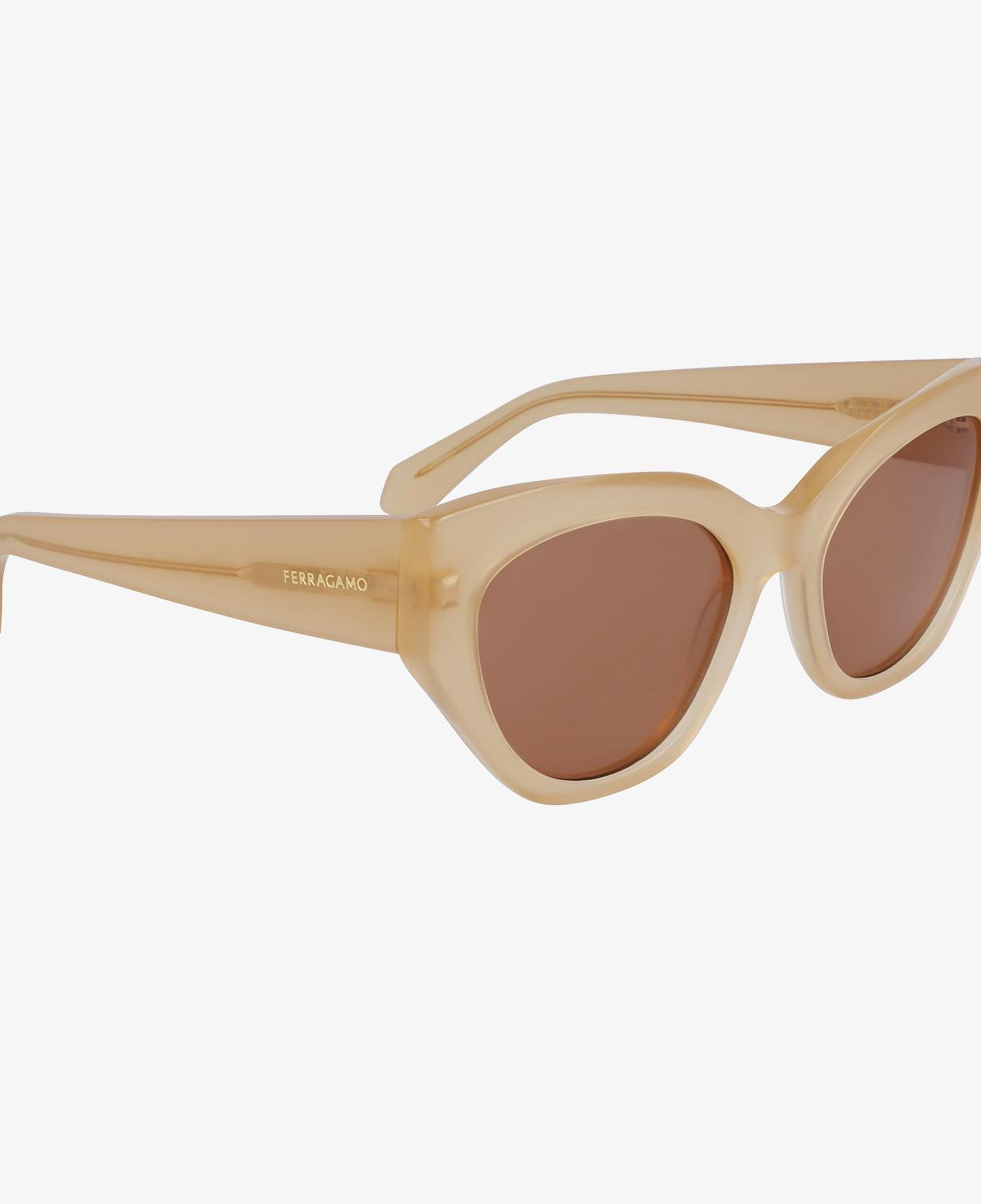 Salvatore Ferragamo Kadın Kahverengi Gözlük