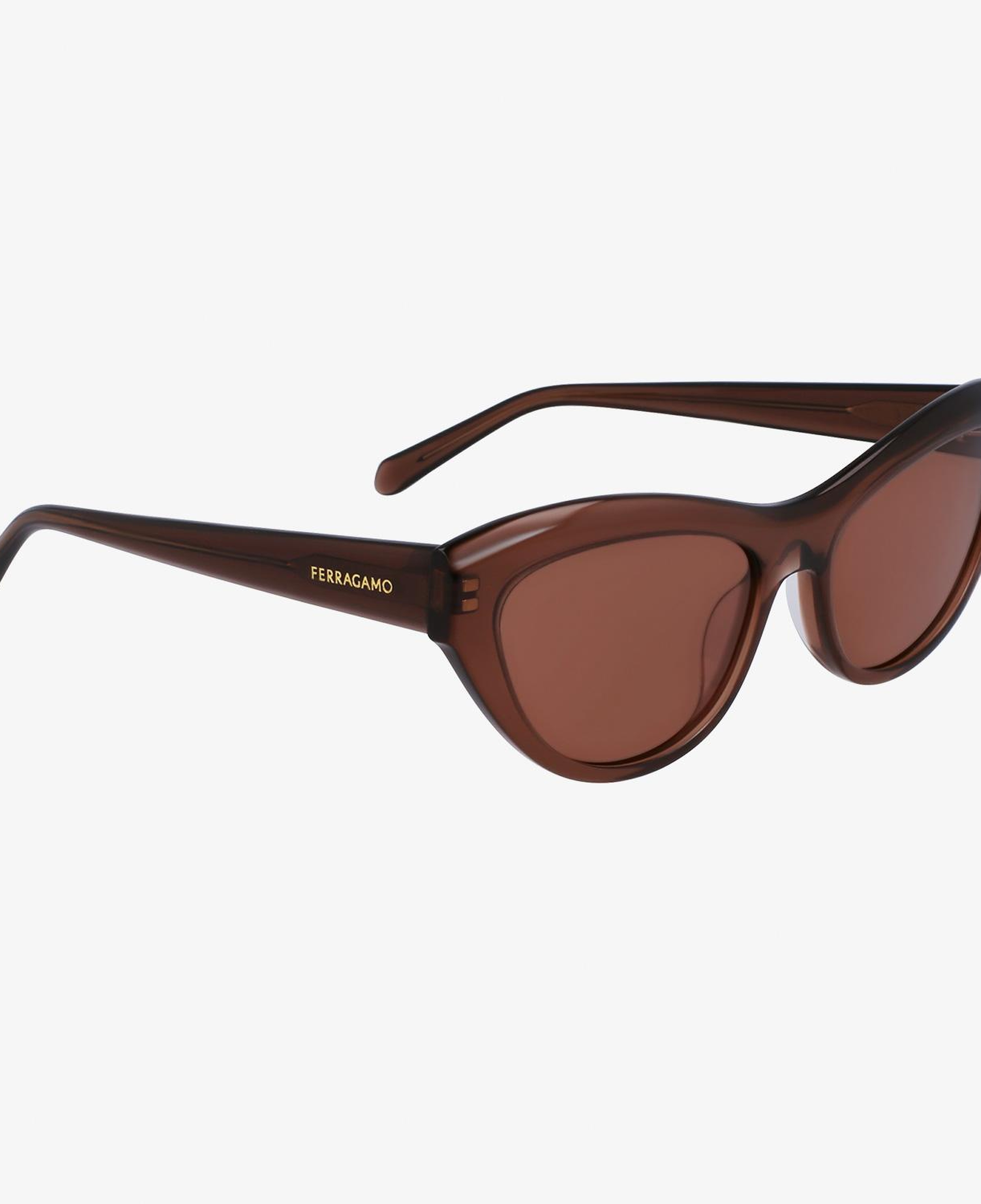 Salvatore Ferragamo Kadın Kahverengi Gözlük