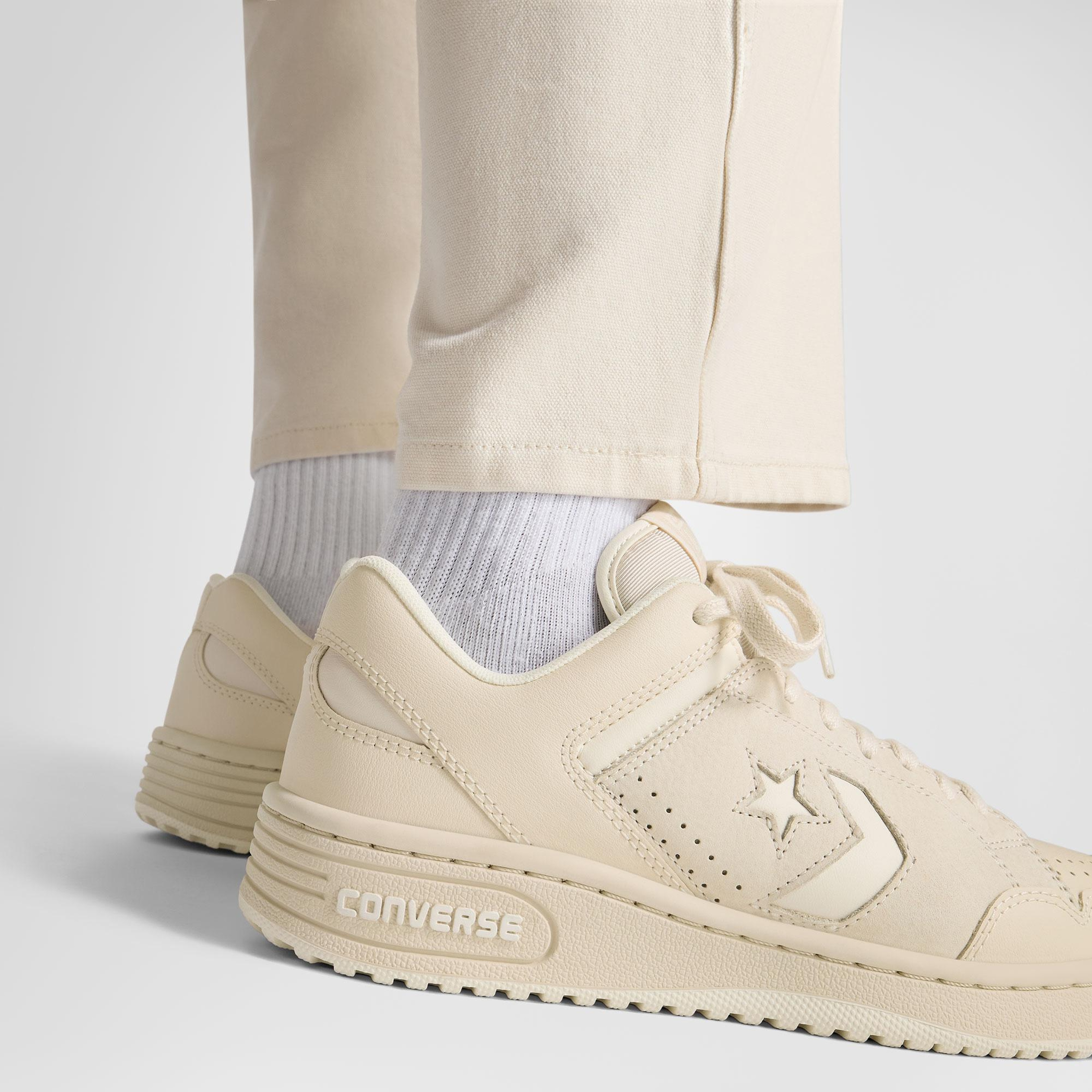 Converse Weapon Unisex Krem Deri Sneaker