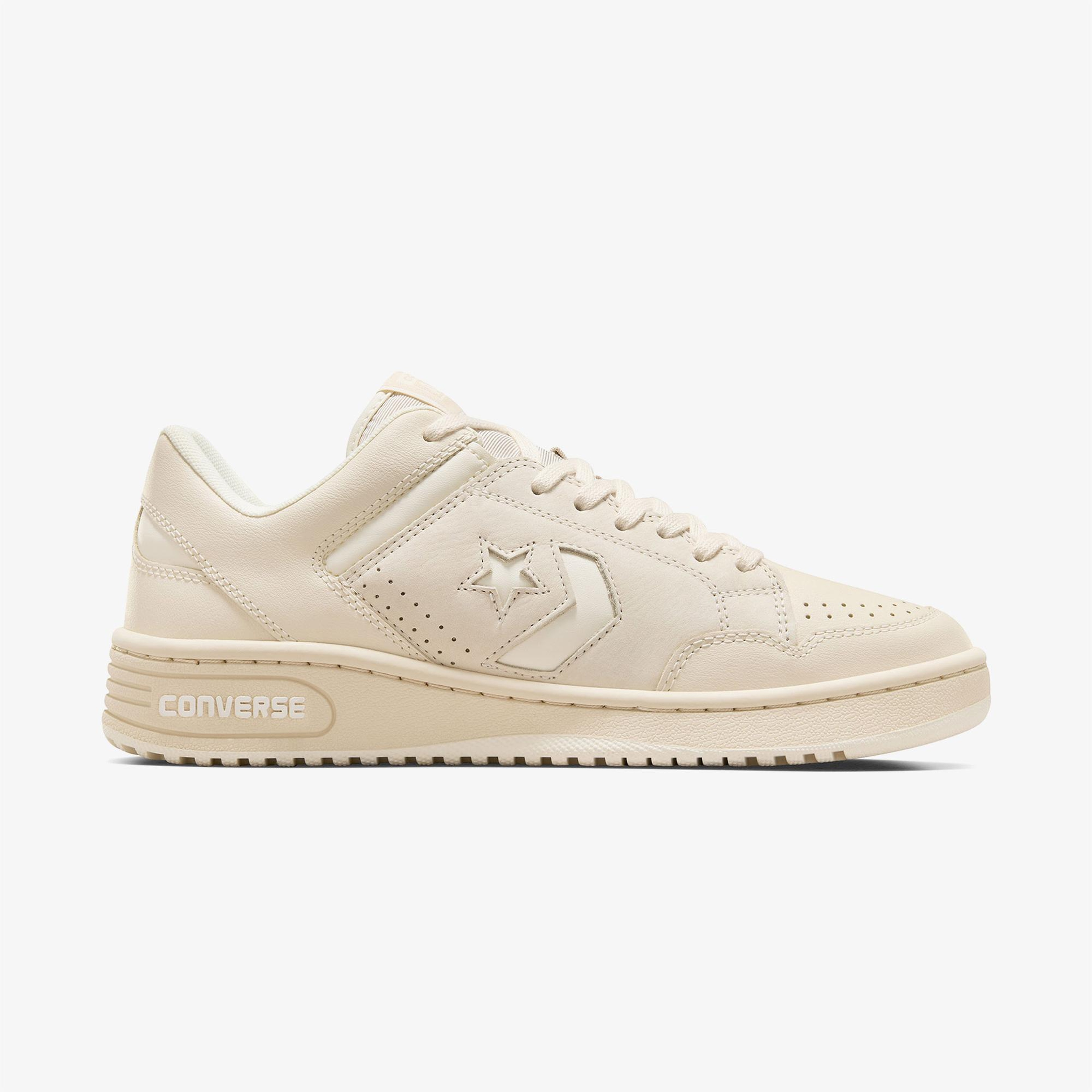 Converse Weapon Unisex Krem Deri Sneaker