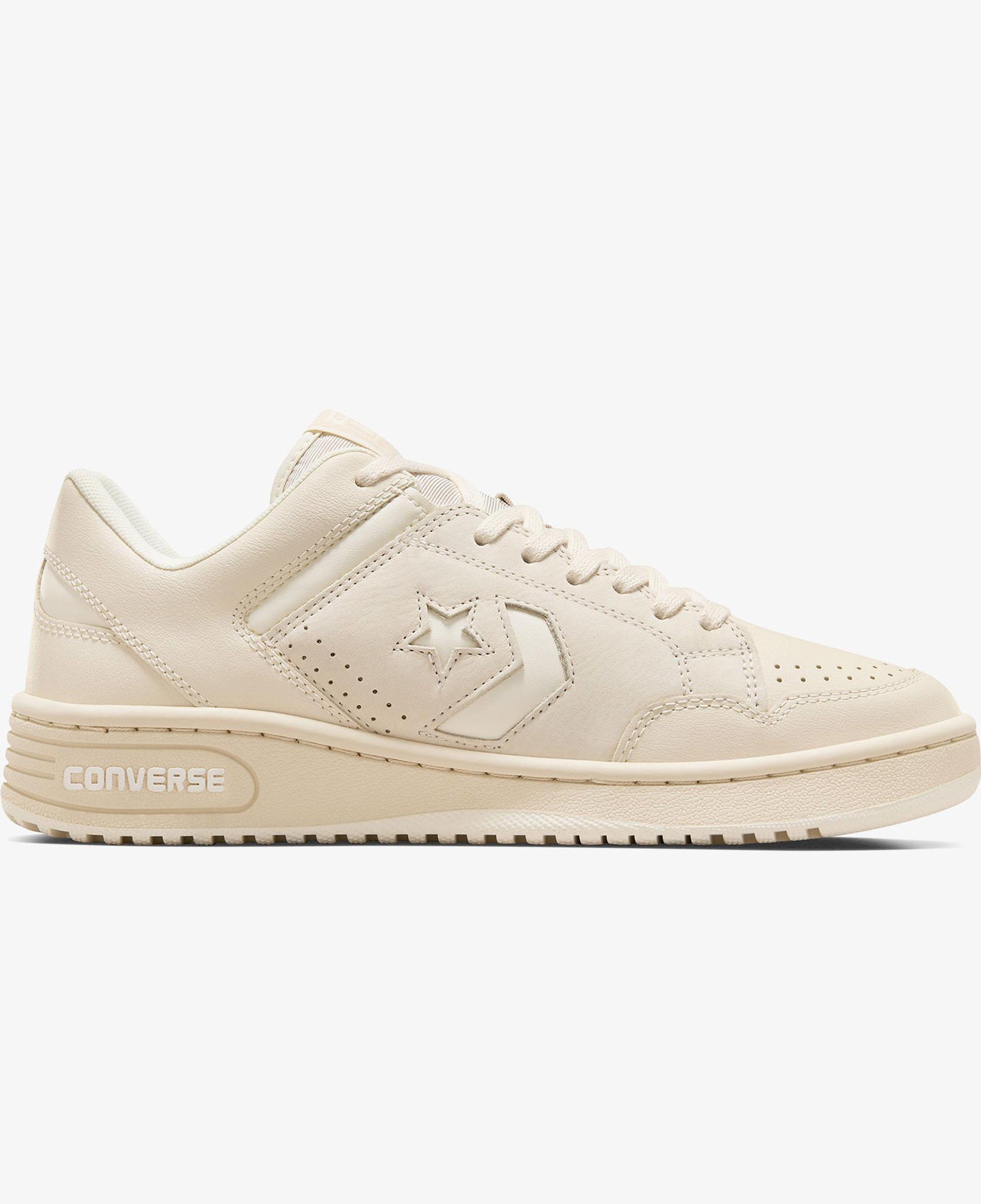 Converse Weapon Unisex Krem Deri Sneaker