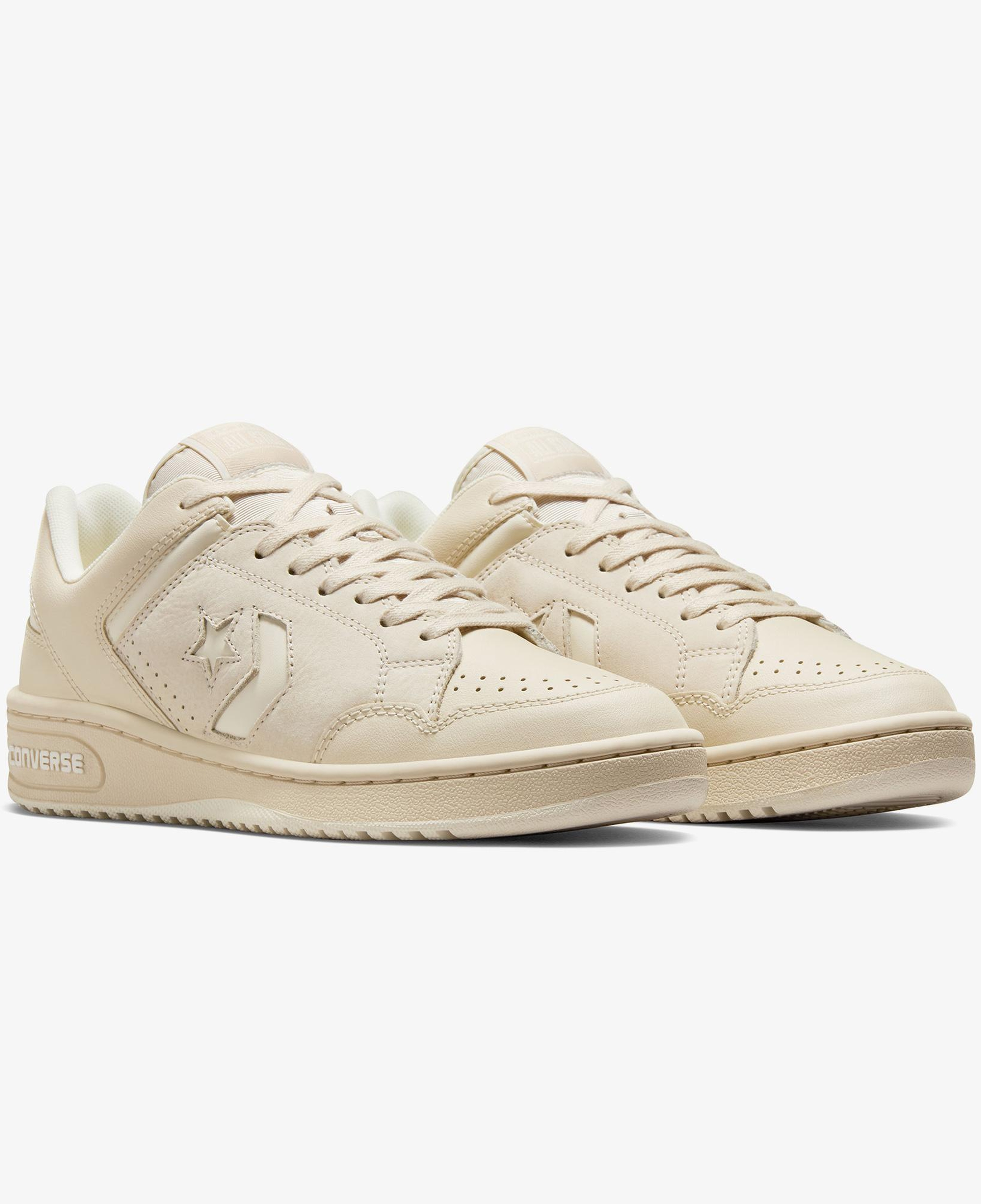 Converse Weapon Unisex Krem Deri Sneaker