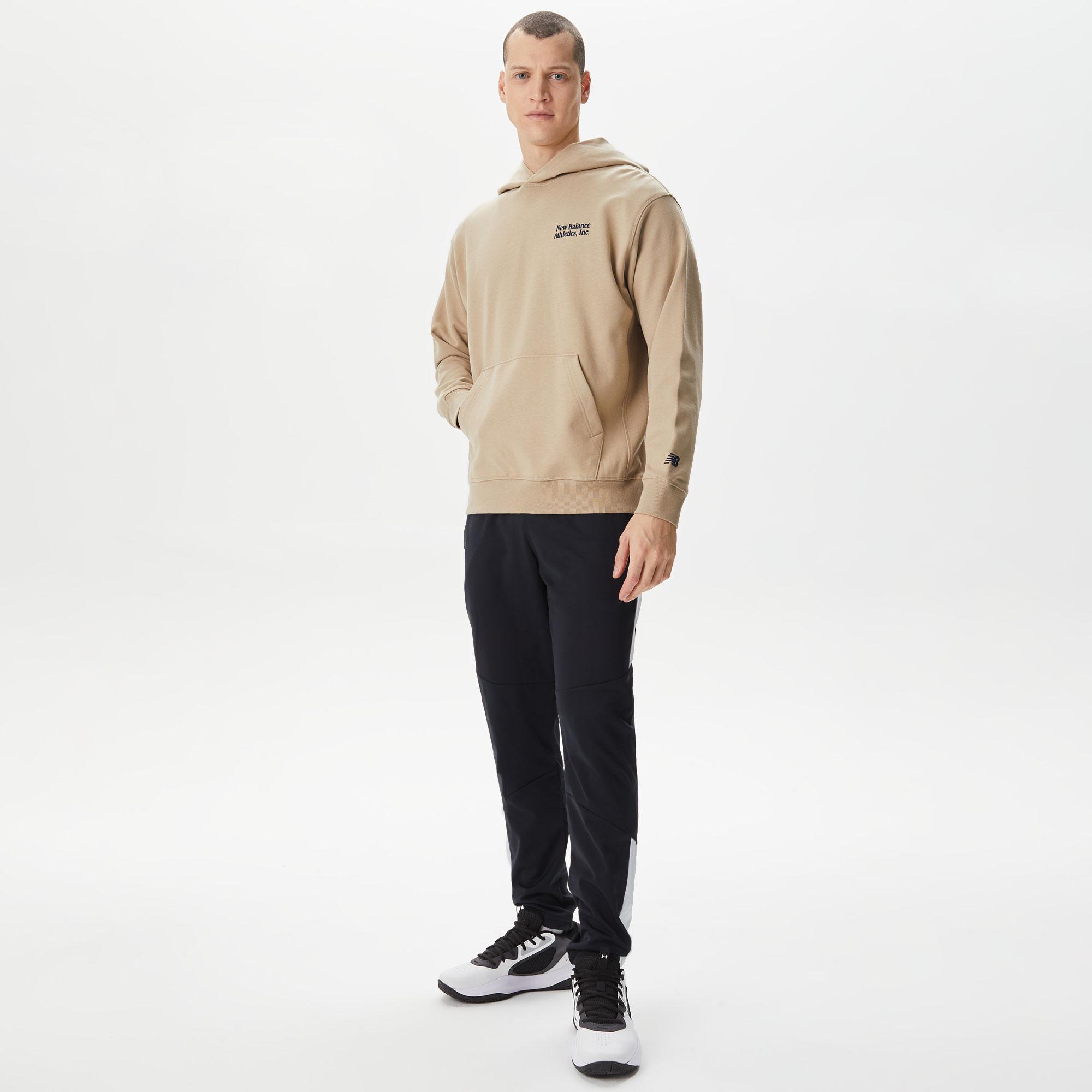 New Balance Athletics Models Never Age Relaxed Erkek Lacivert Sweatshirt