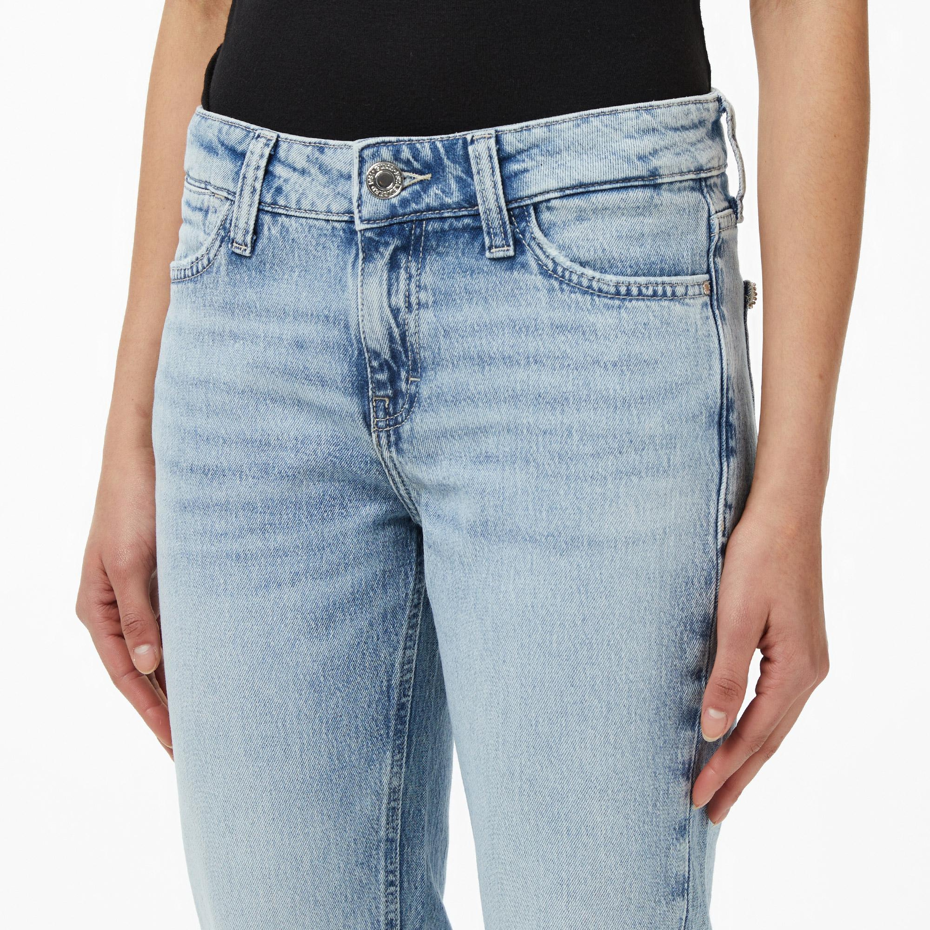 Guess Nicky Regular Fit Kadın Pembe Jean