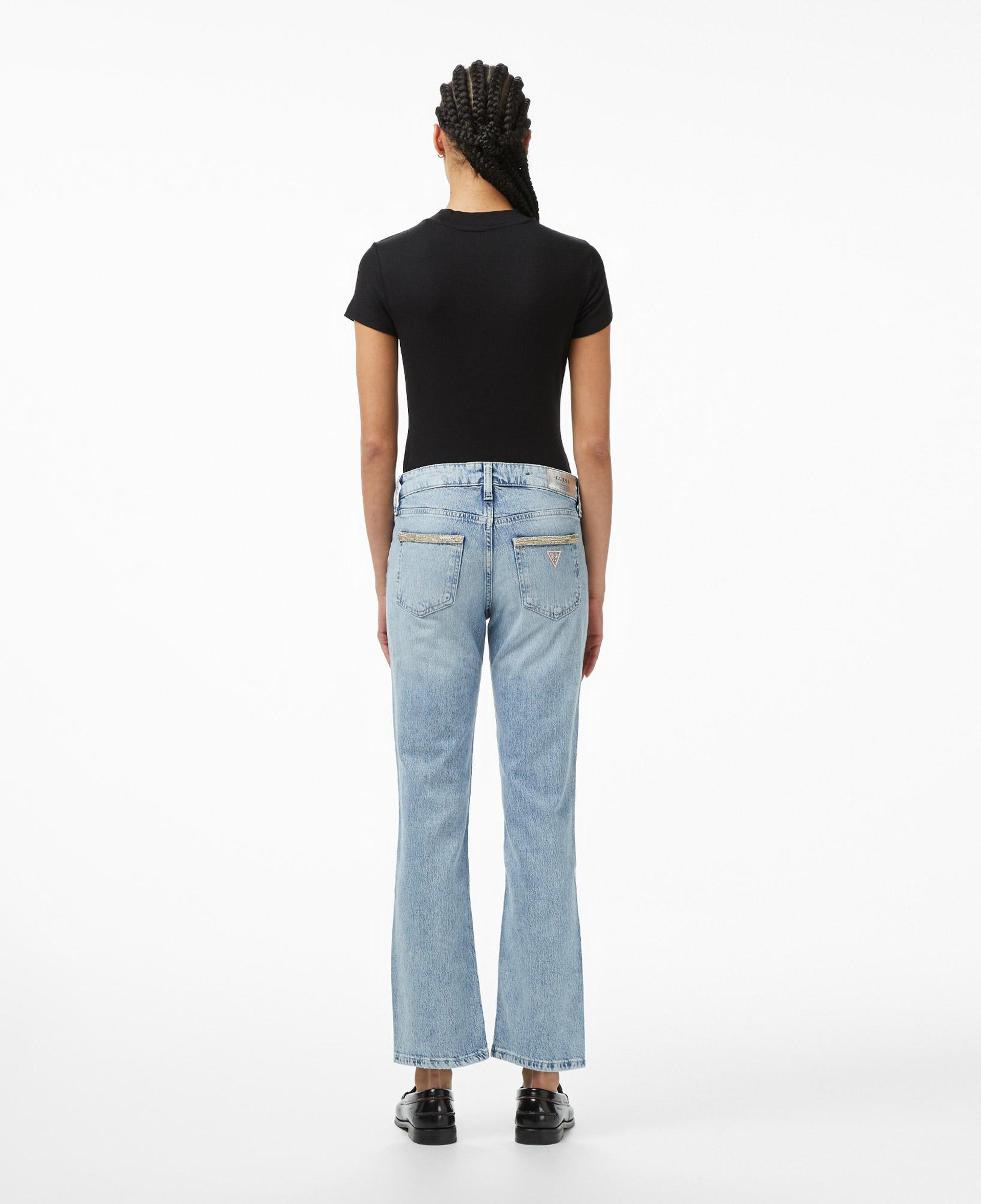 Guess Nicky Regular Fit Kadın Pembe Jean