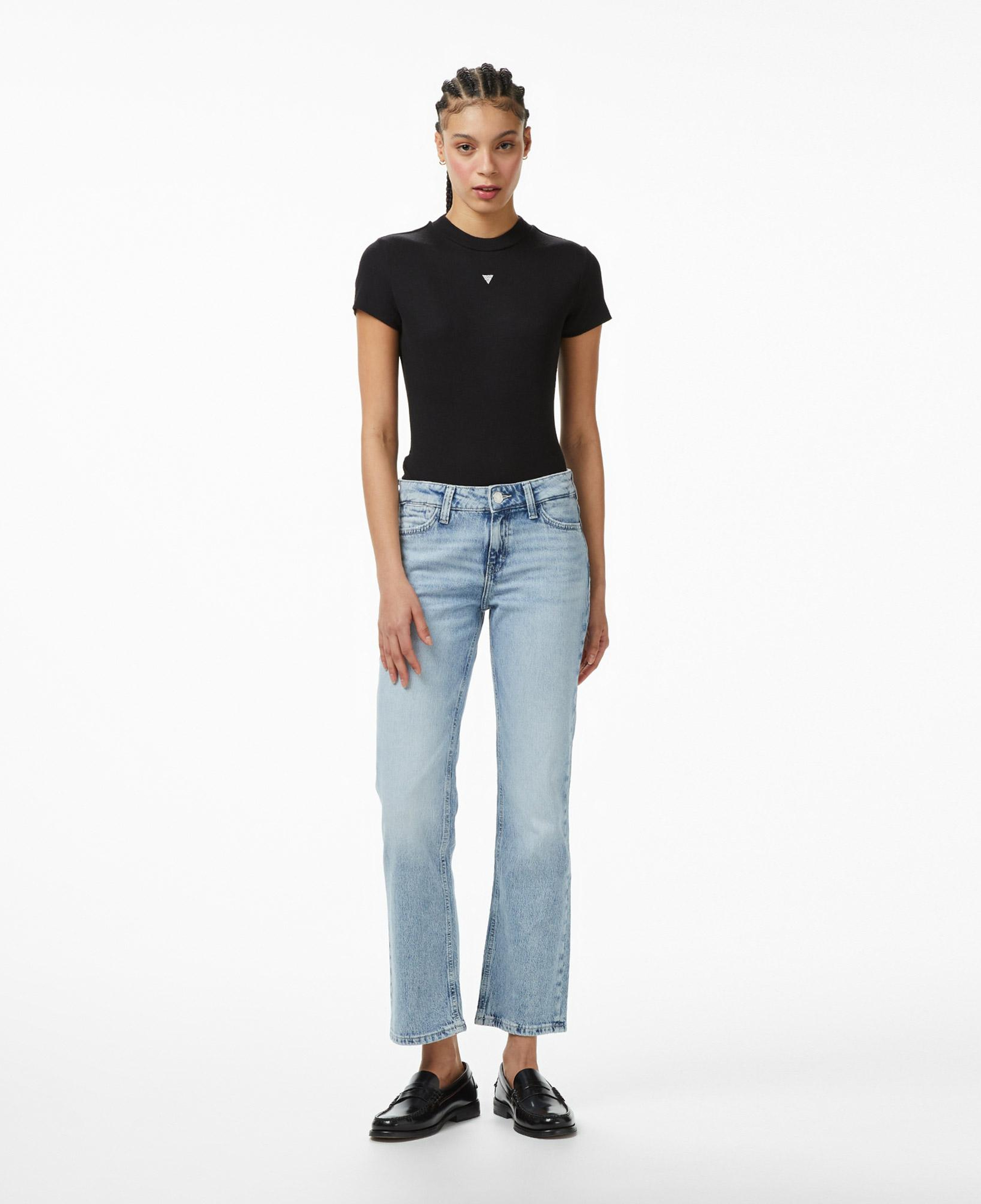 Guess Nicky Regular Fit Kadın Pembe Jean