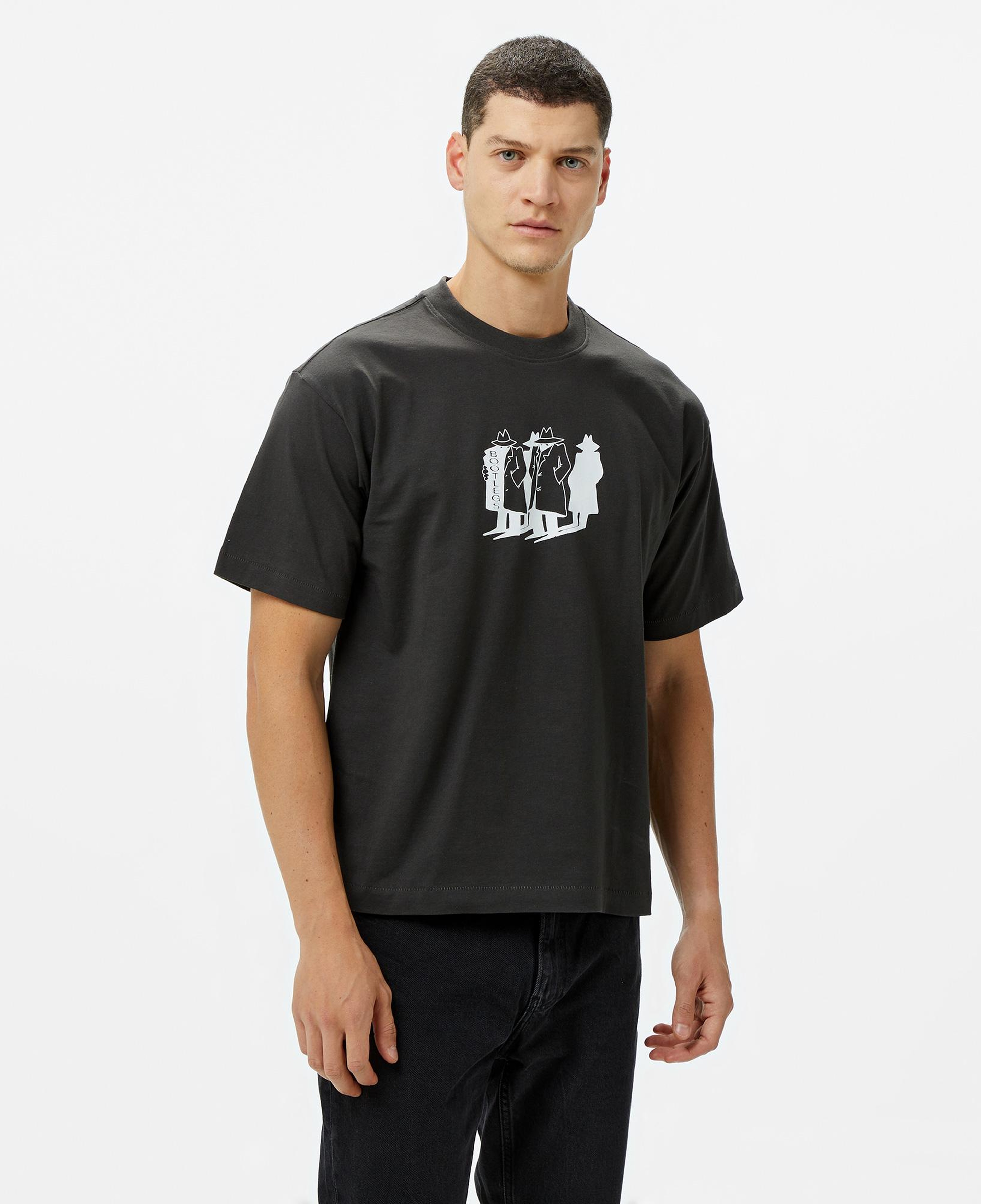 Market Call My Dealer Erkek Siyah T-Shirt