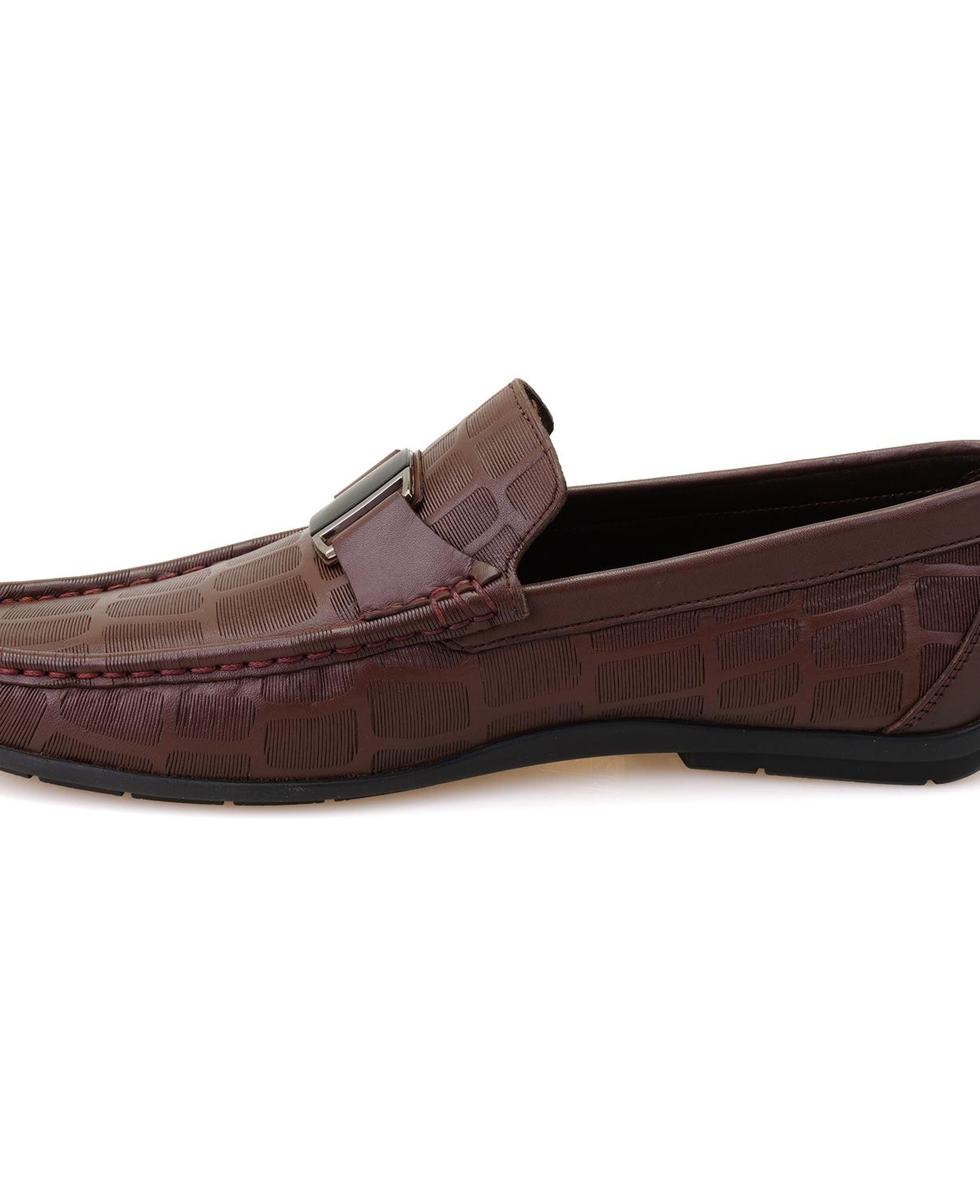 Chevi Kahve Erkek Deri Loafer