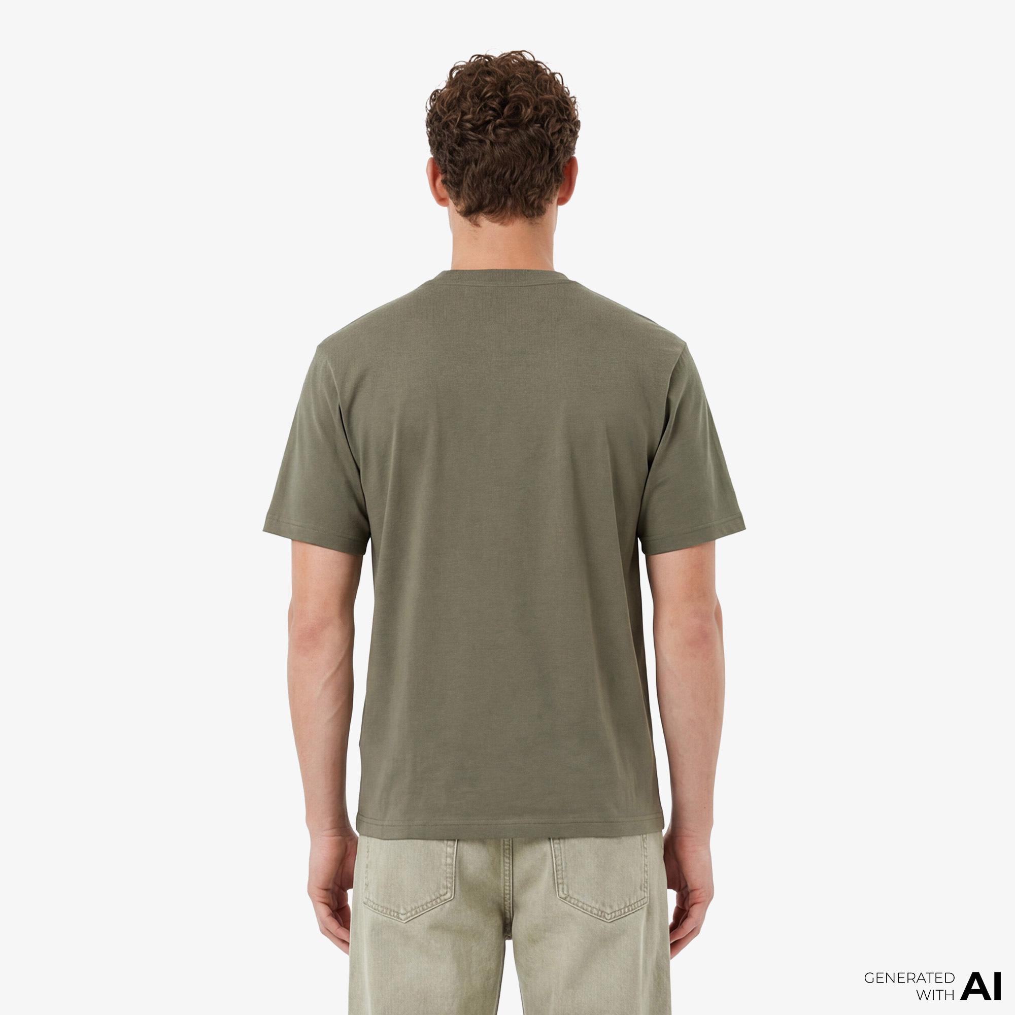 Hugo Boss Nedirix Erkek Haki T-Shirt