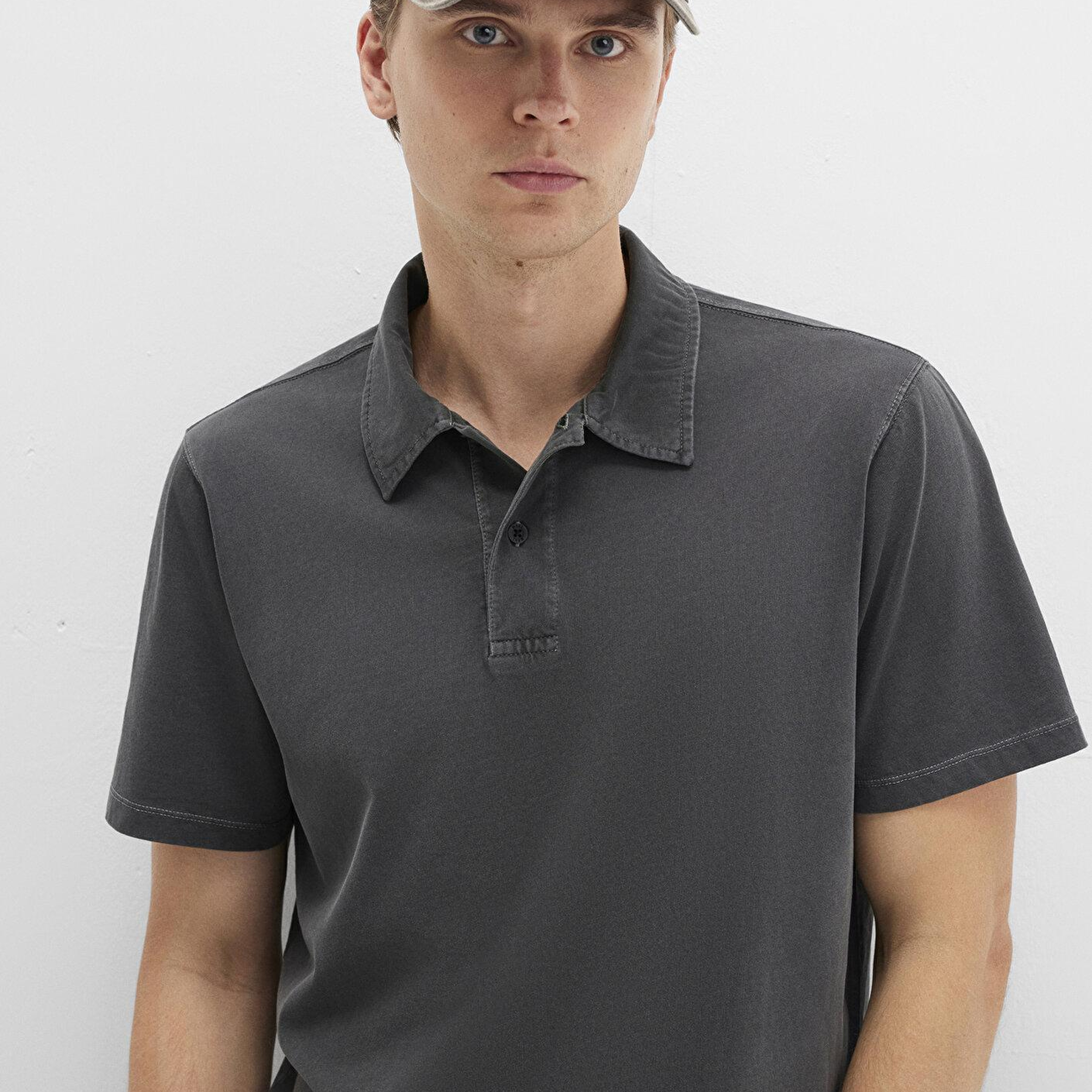 Mavi M Nakışlı Kahverengi Şapka 0911156-70246