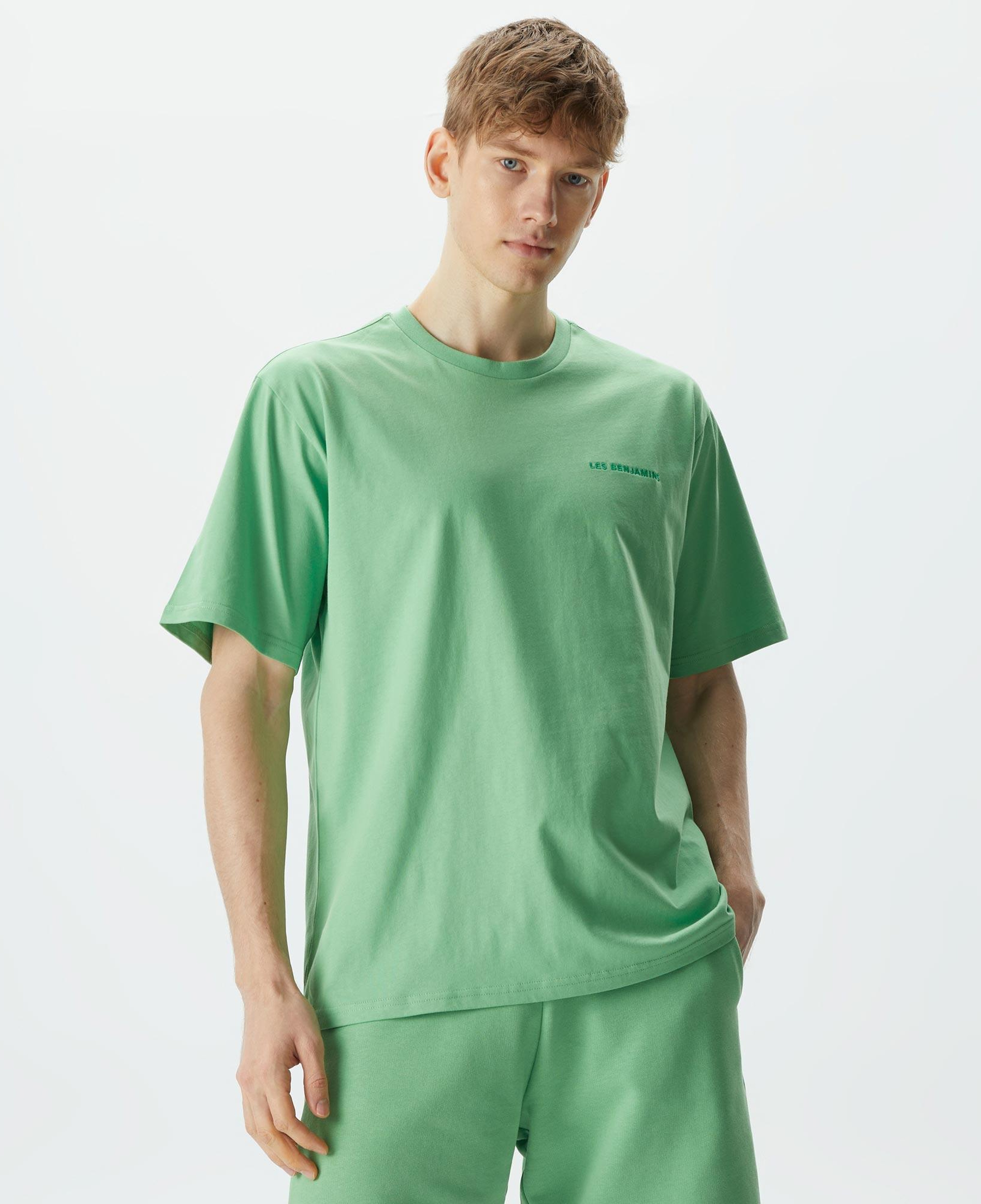 Les Benjamins Essential 305 Erkek Yeşil T-Shirt