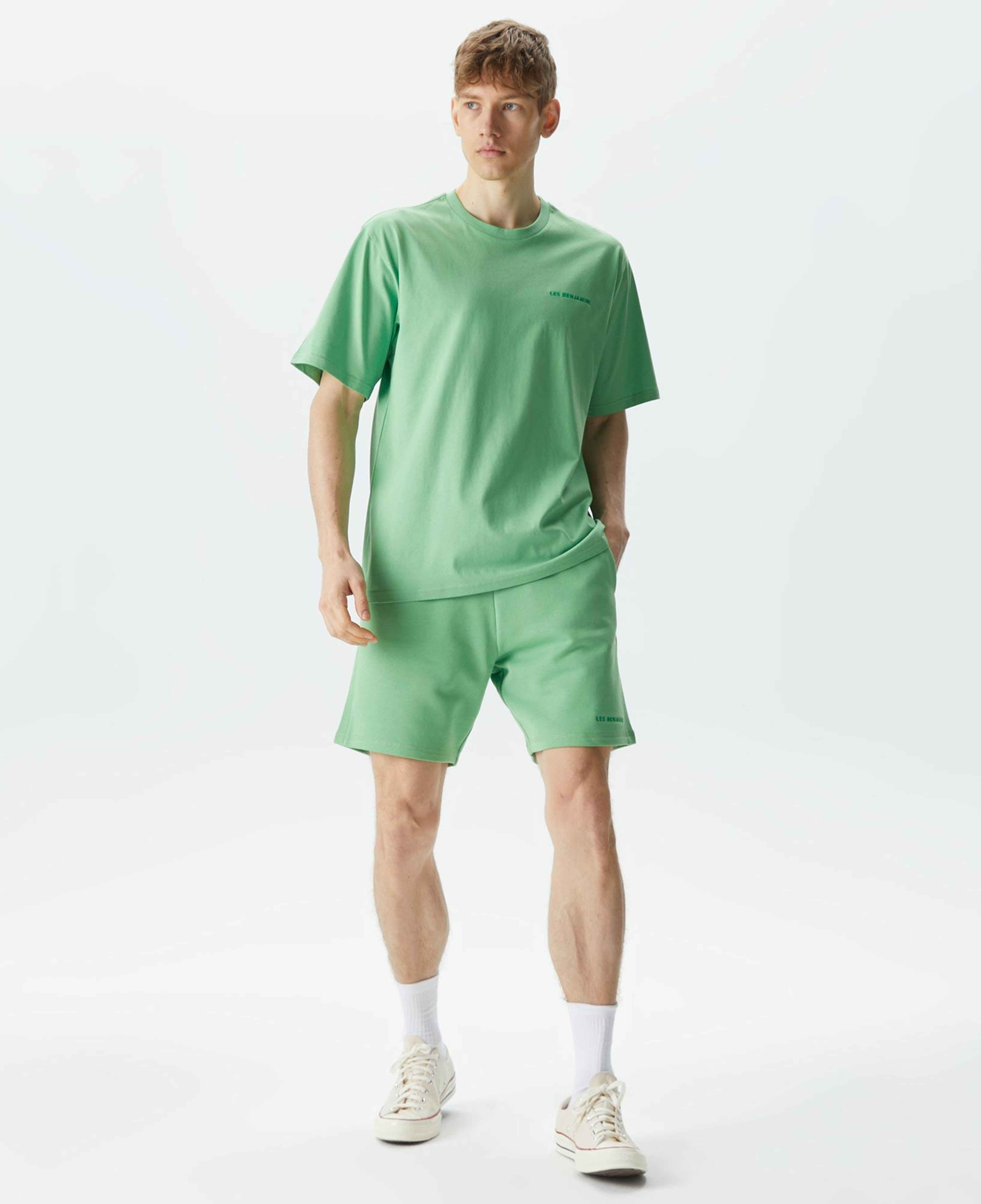 Les Benjamins Essential 305 Erkek Yeşil T-Shirt
