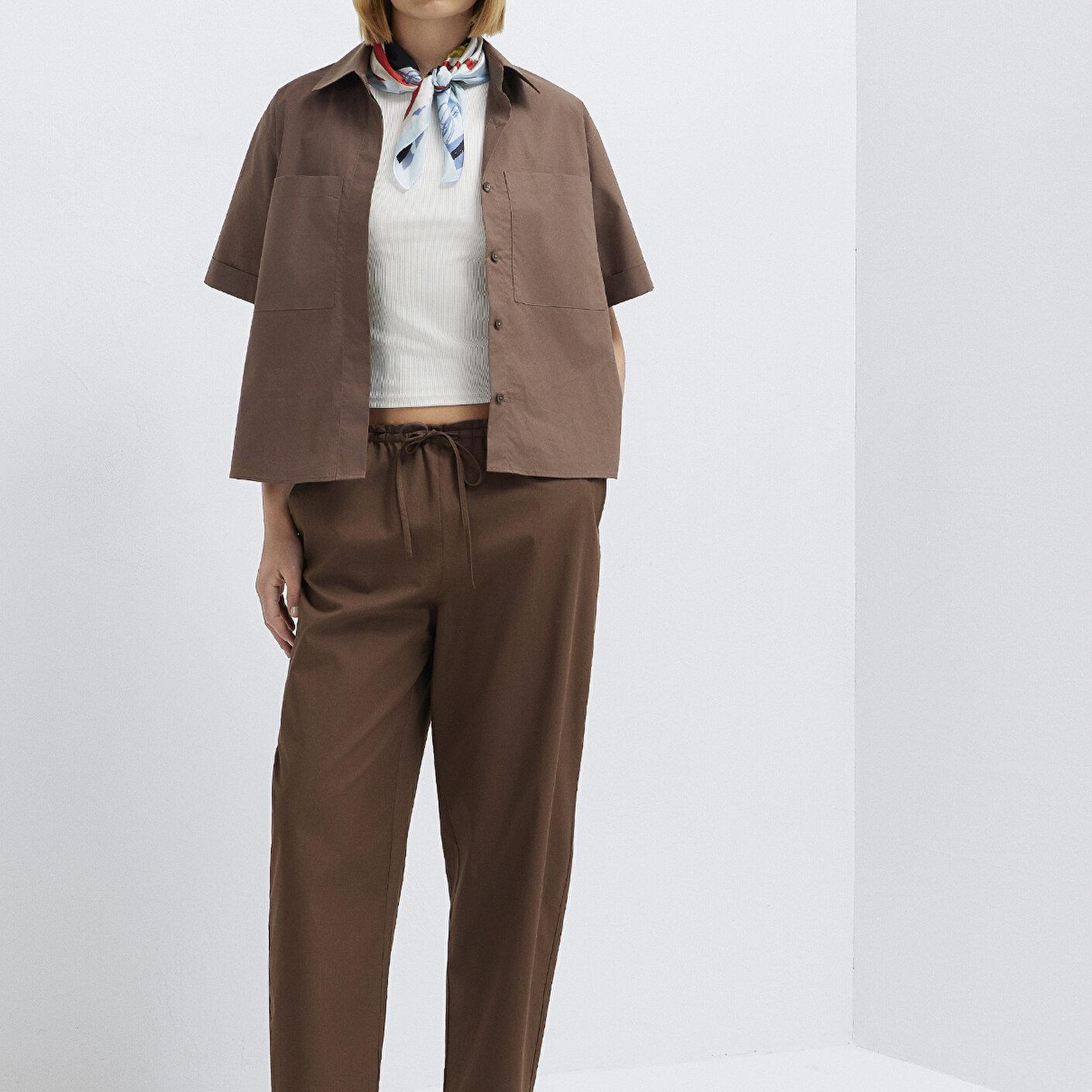 Mavi Kahverengi Pantolon 1011198-87537