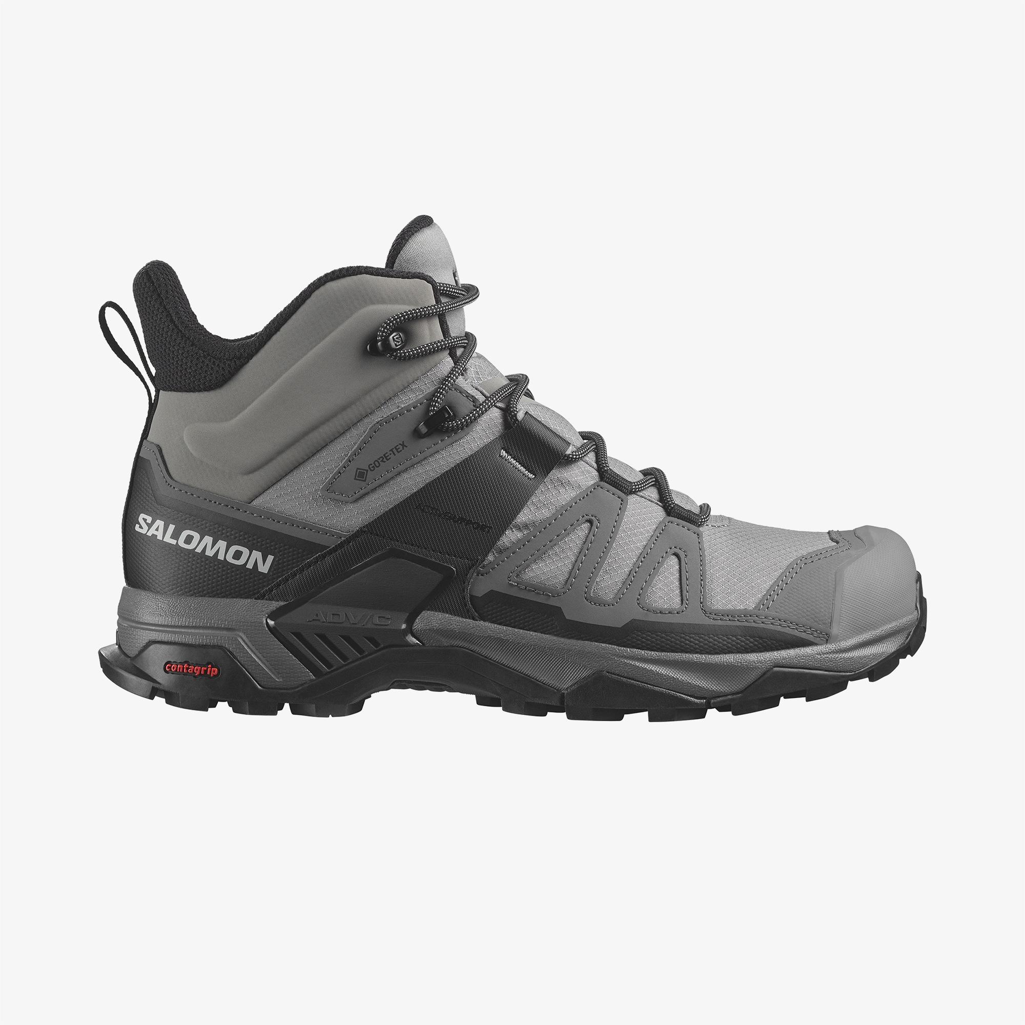 Salomon X Ultra 4 Mid Gore-Tex Erkek Gri Bot