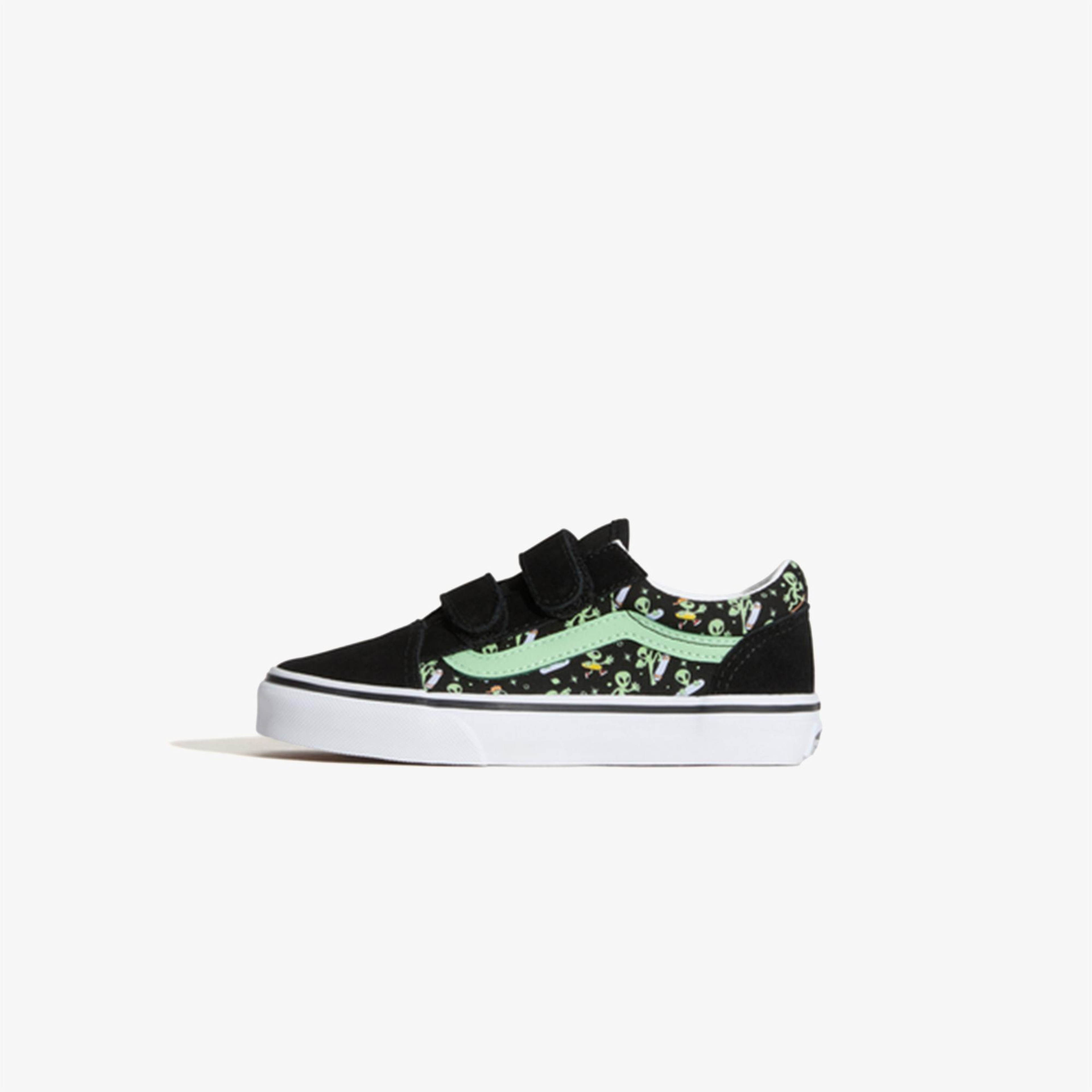 Vans Old Skool V Çocuk Siyah Sneaker