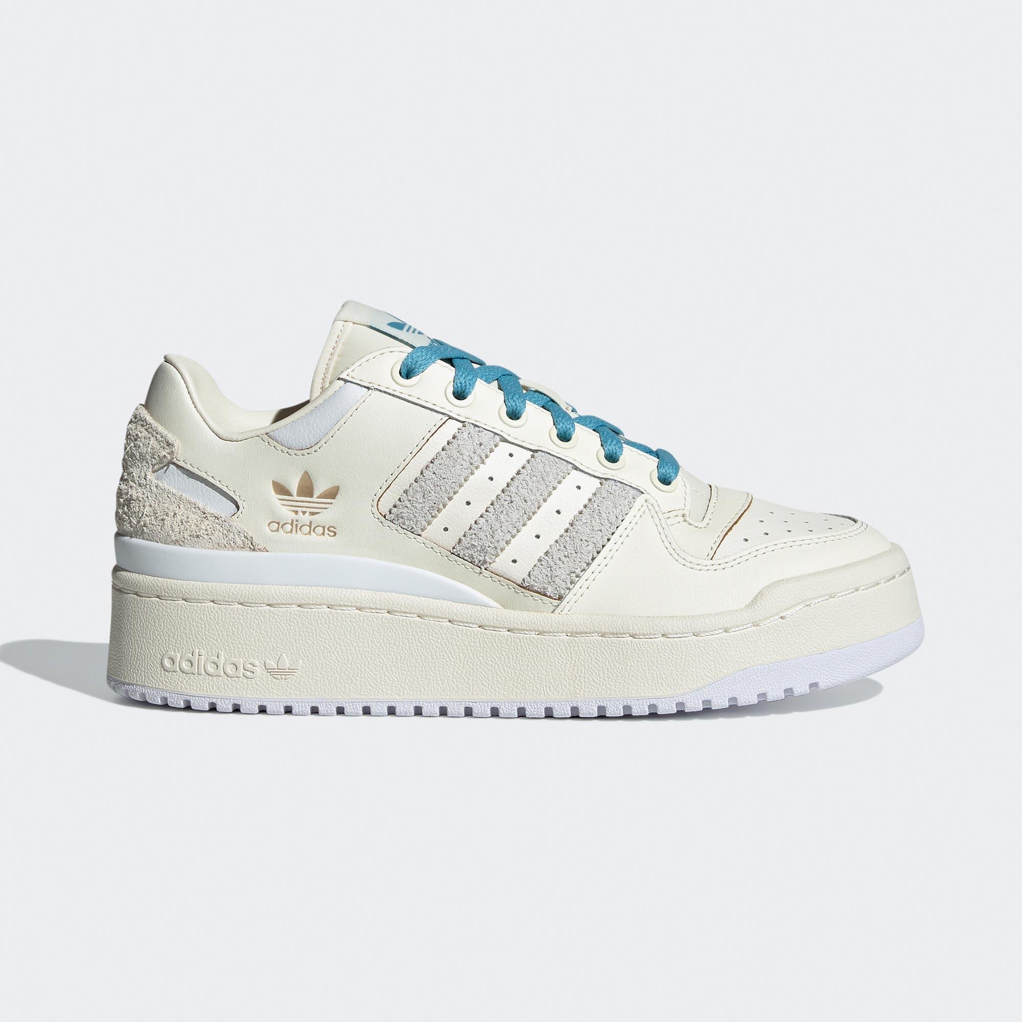 adidas Originals Forum Bold Stripes Kadın Krem Spor Ayakkabı