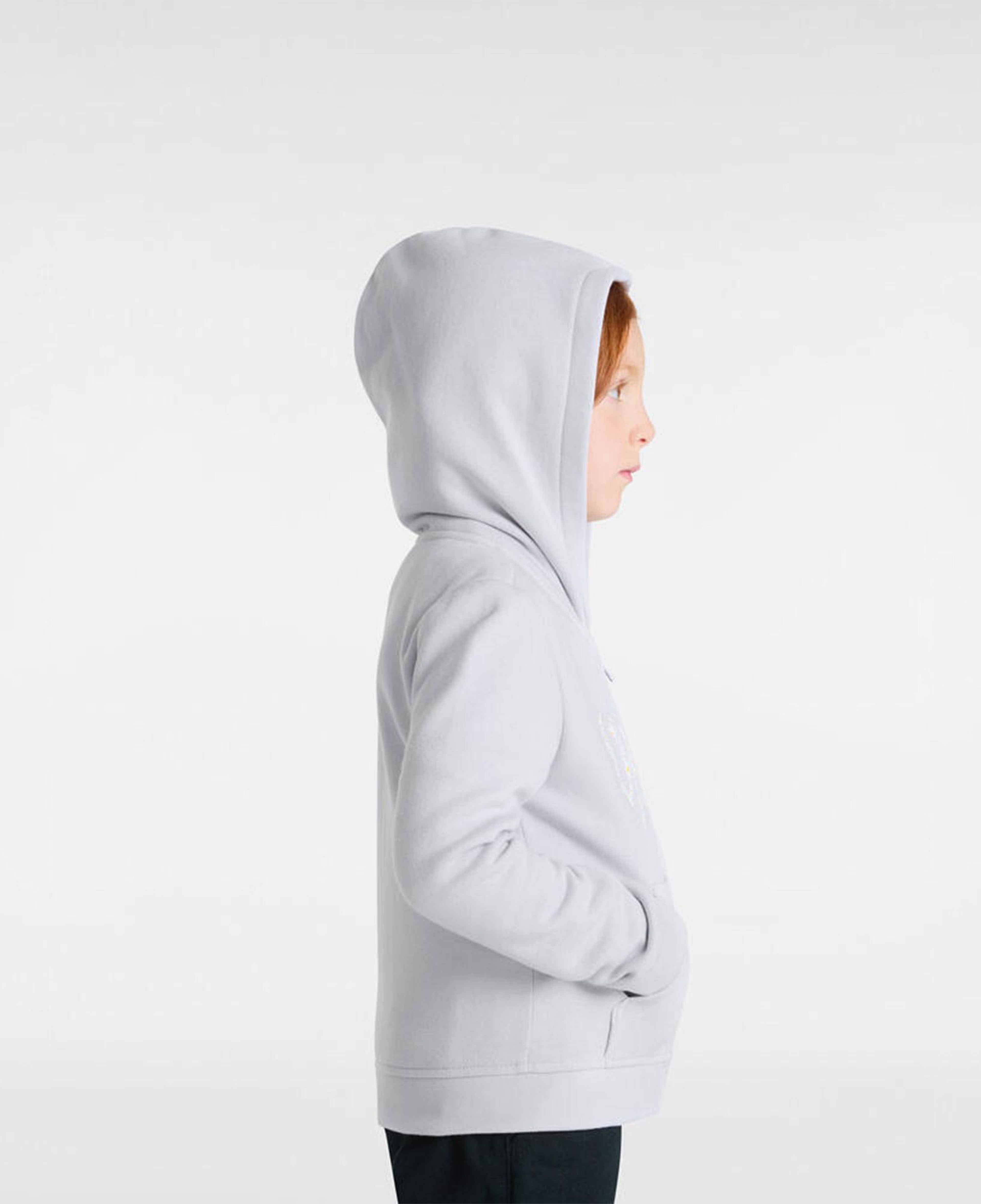 Vans Daisy Break Zip Çocuk Gri Hoodie