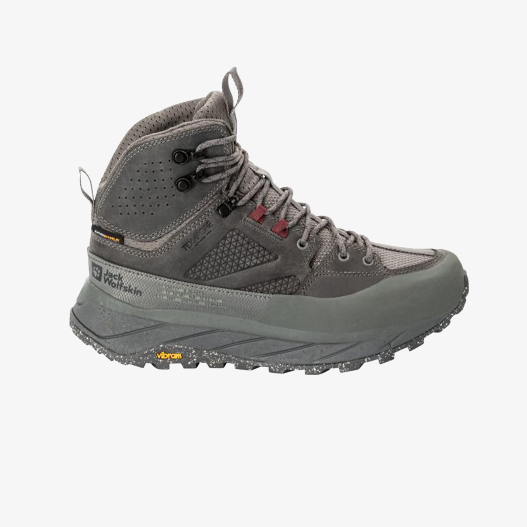 Jack Wolfskin Terraquest Texapore Mid Kadın Gri Bot