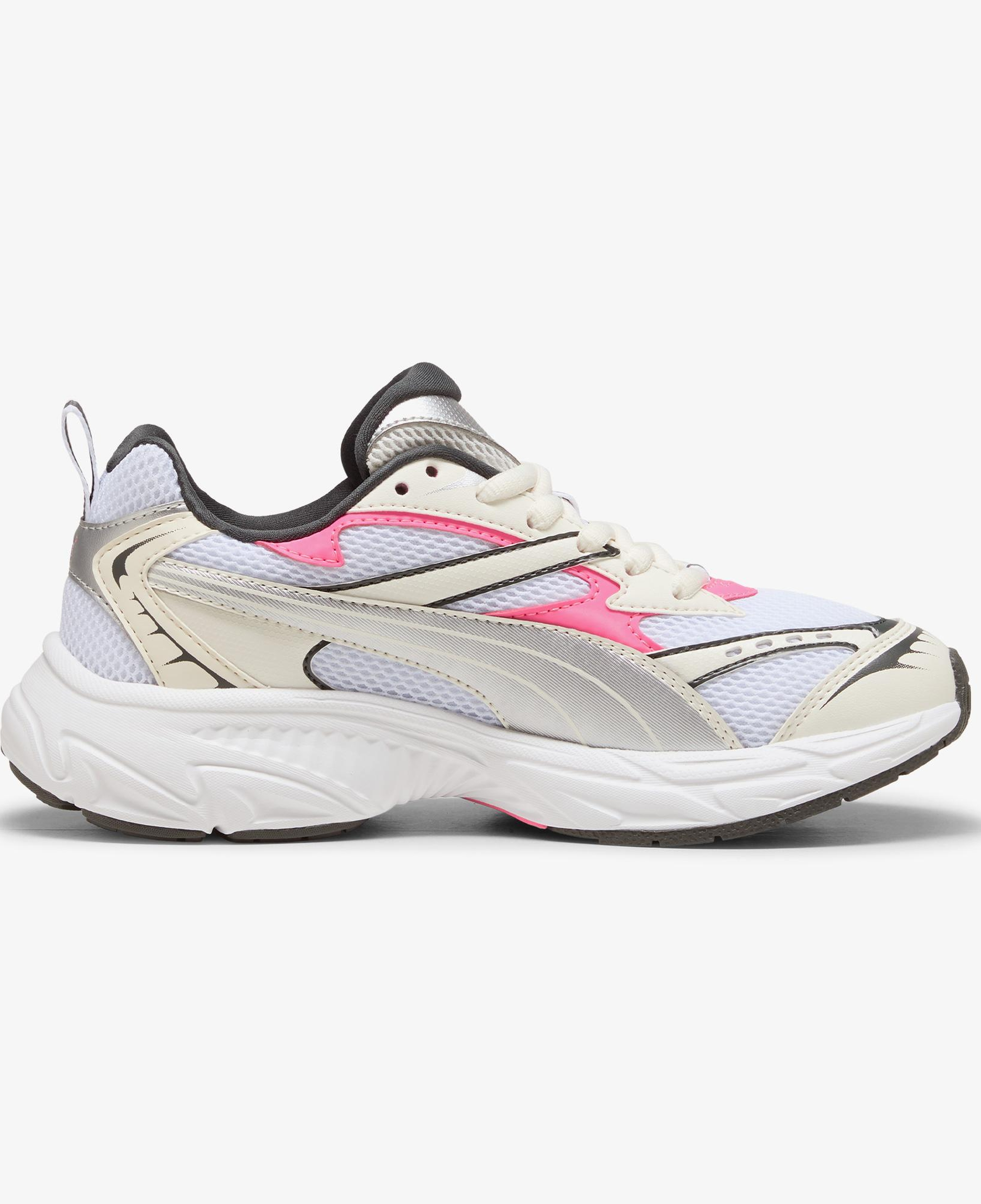 Puma Morphic Unisex Beyaz Pembe Spor Ayakkabı