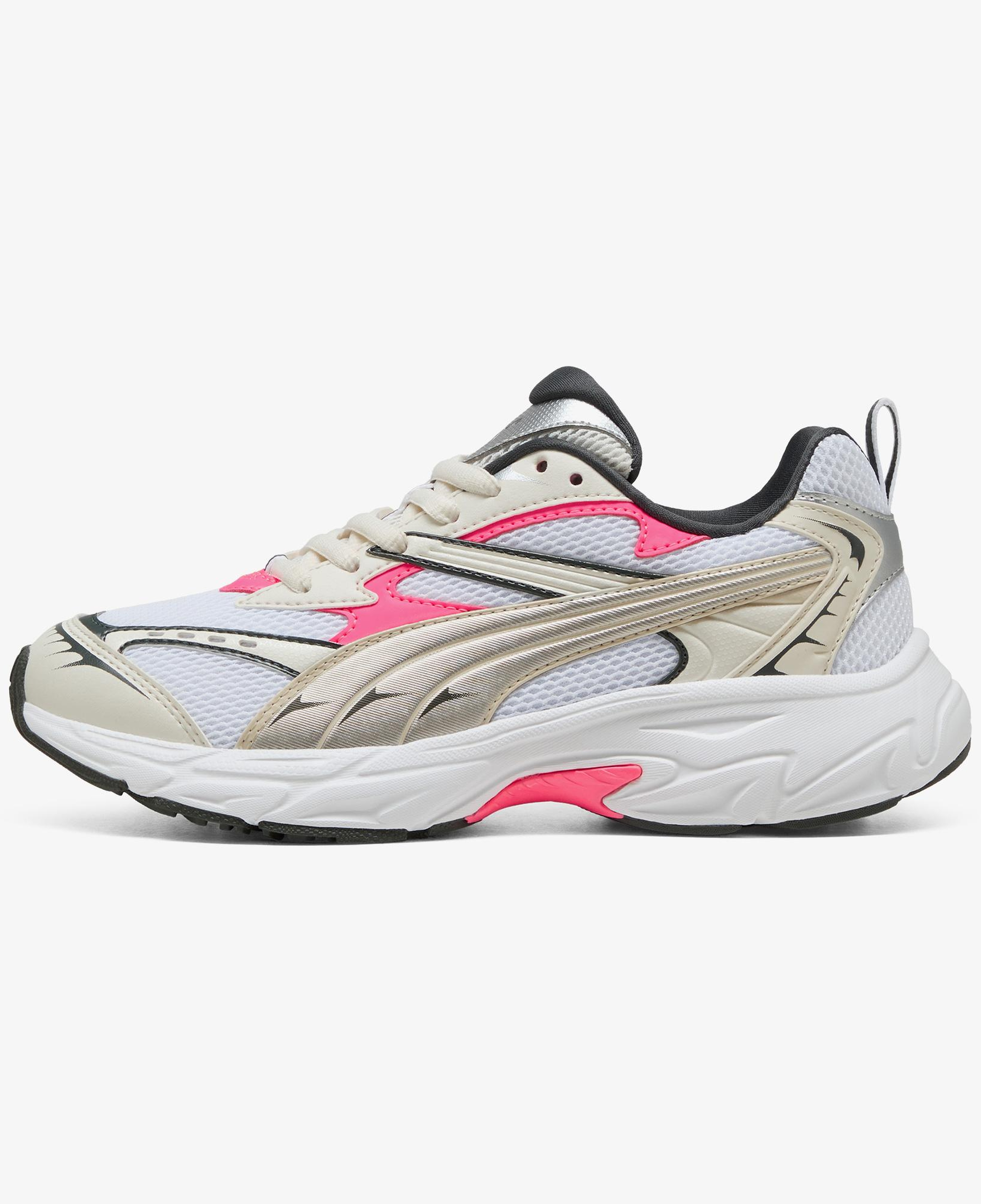 Puma Morphic Unisex Beyaz Pembe Spor Ayakkabı