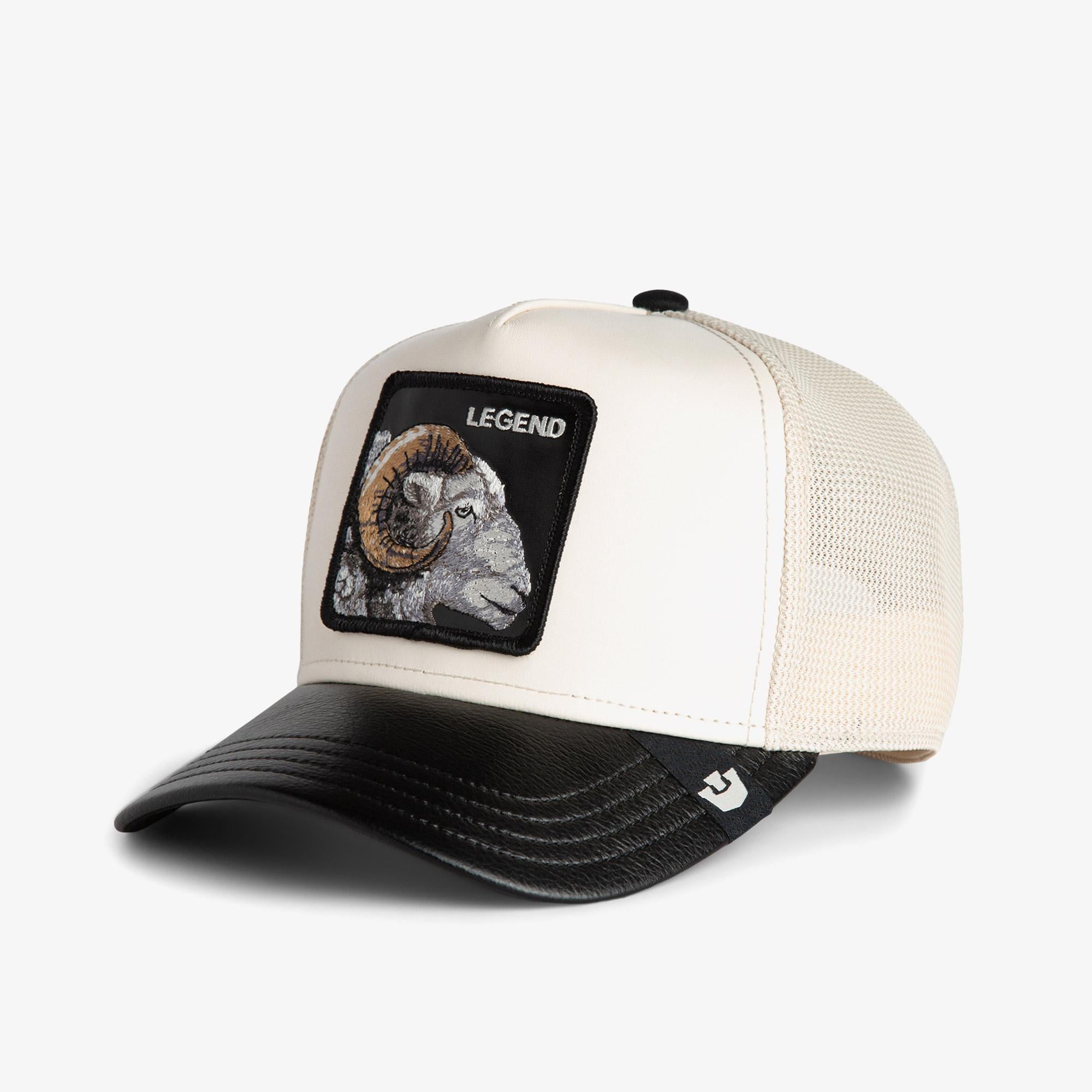 Goorin Bros Faux Leather Ram Unisex Siyah Şapka