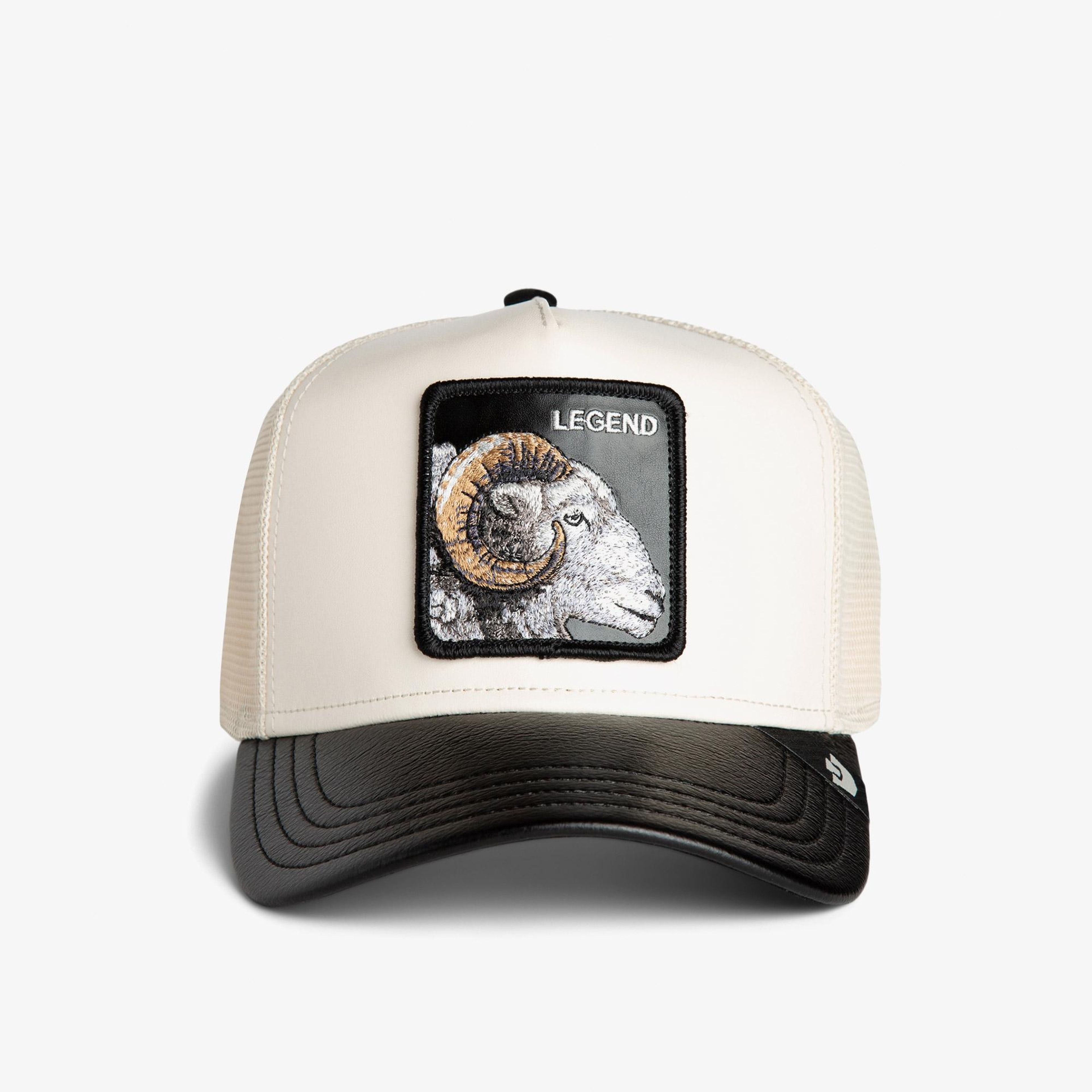 Goorin Bros Faux Leather Ram Unisex Siyah Şapka