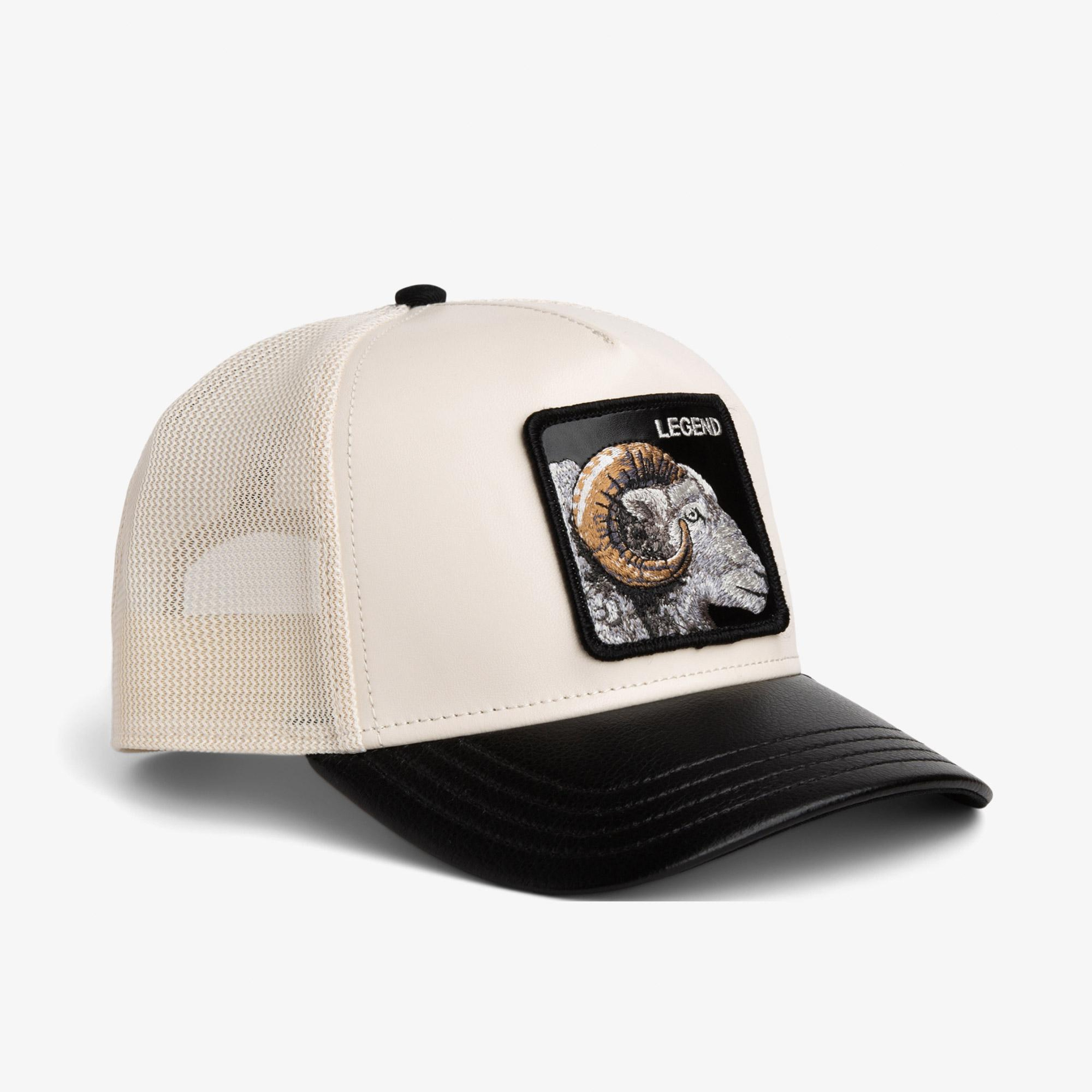 Goorin Bros Faux Leather Ram Unisex Siyah Şapka