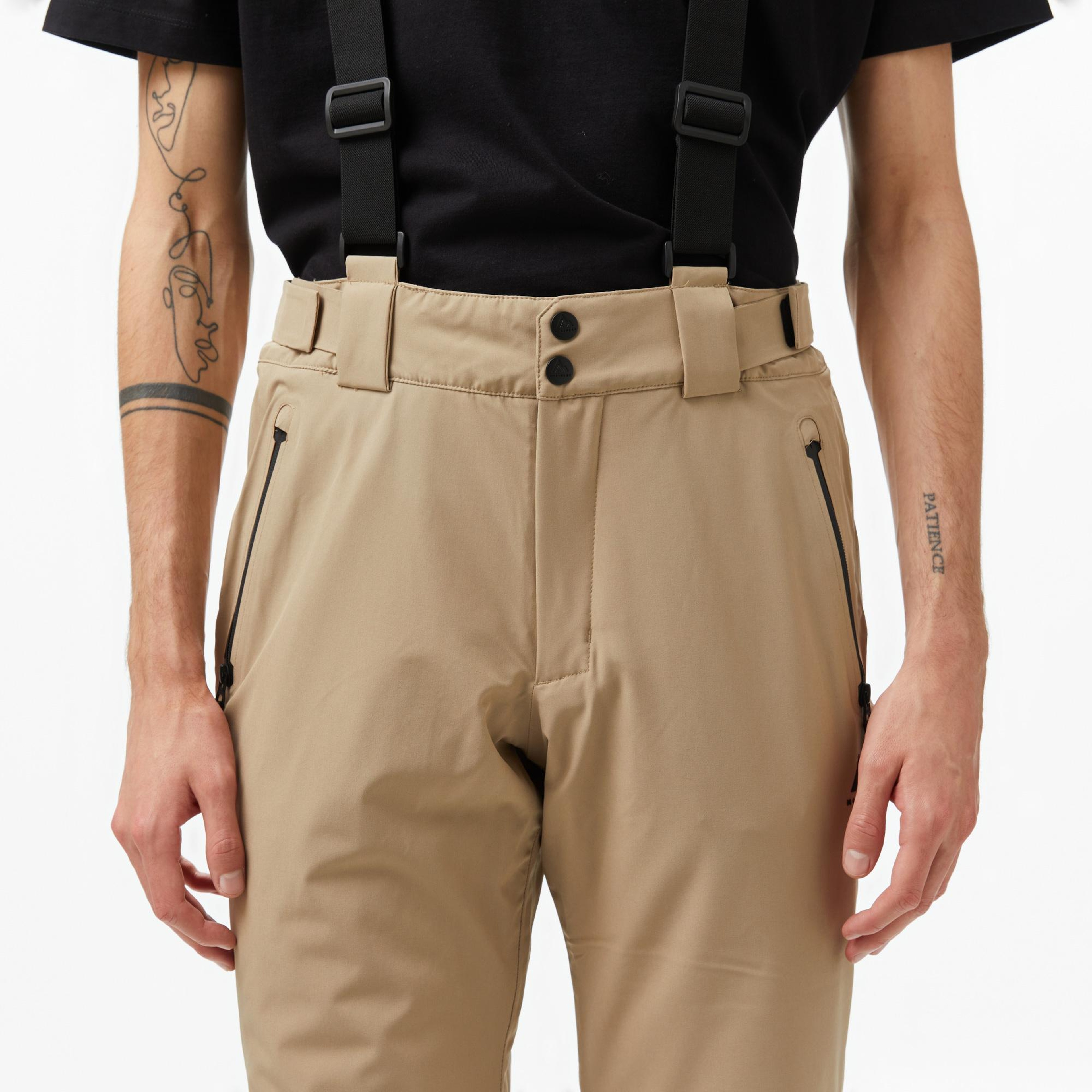 McKinley Dave II Aqx Erkek Bej Kayak Pantolonu