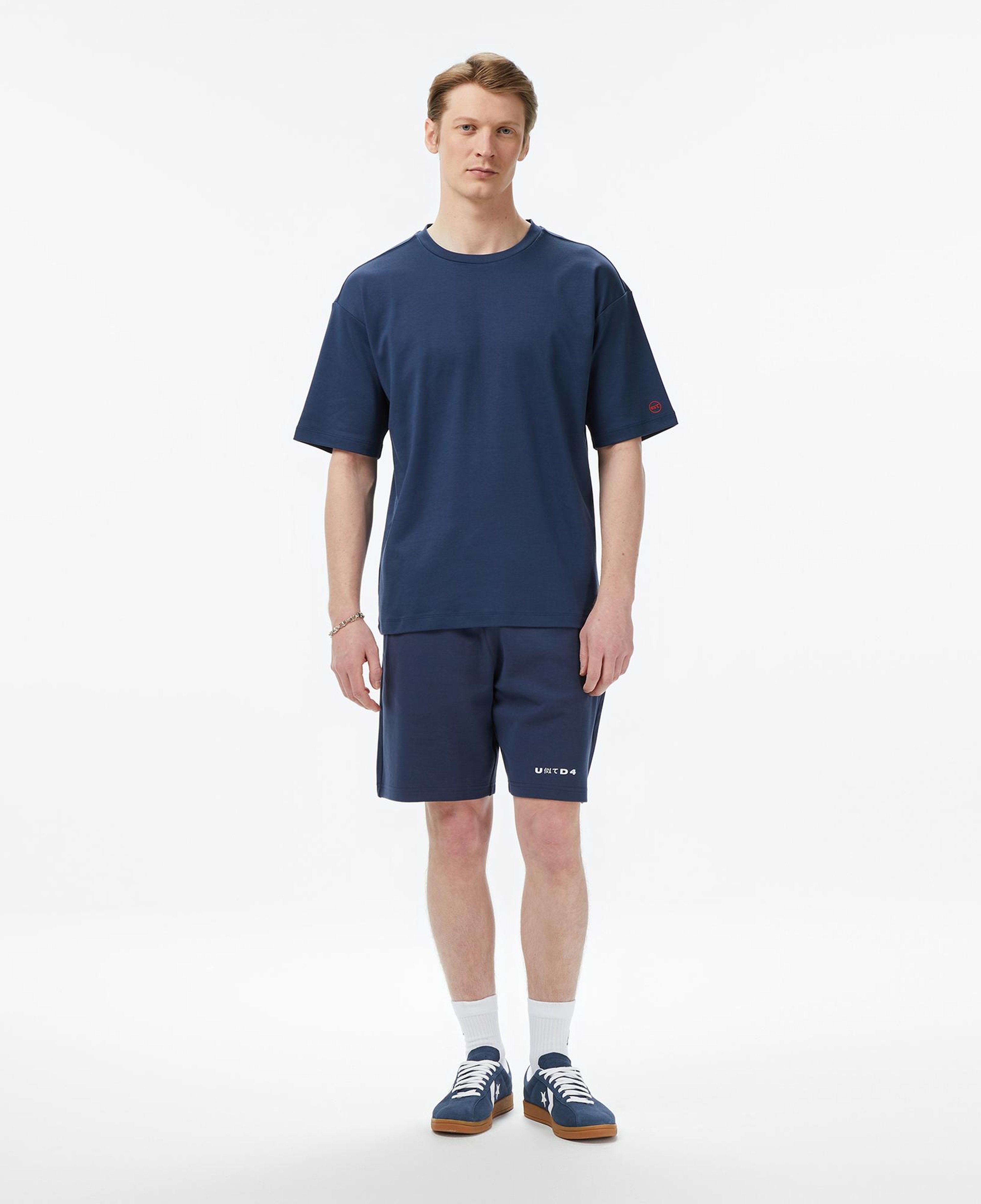 UNITED4 Regular Fit Erkek Lacivert T-Shirt