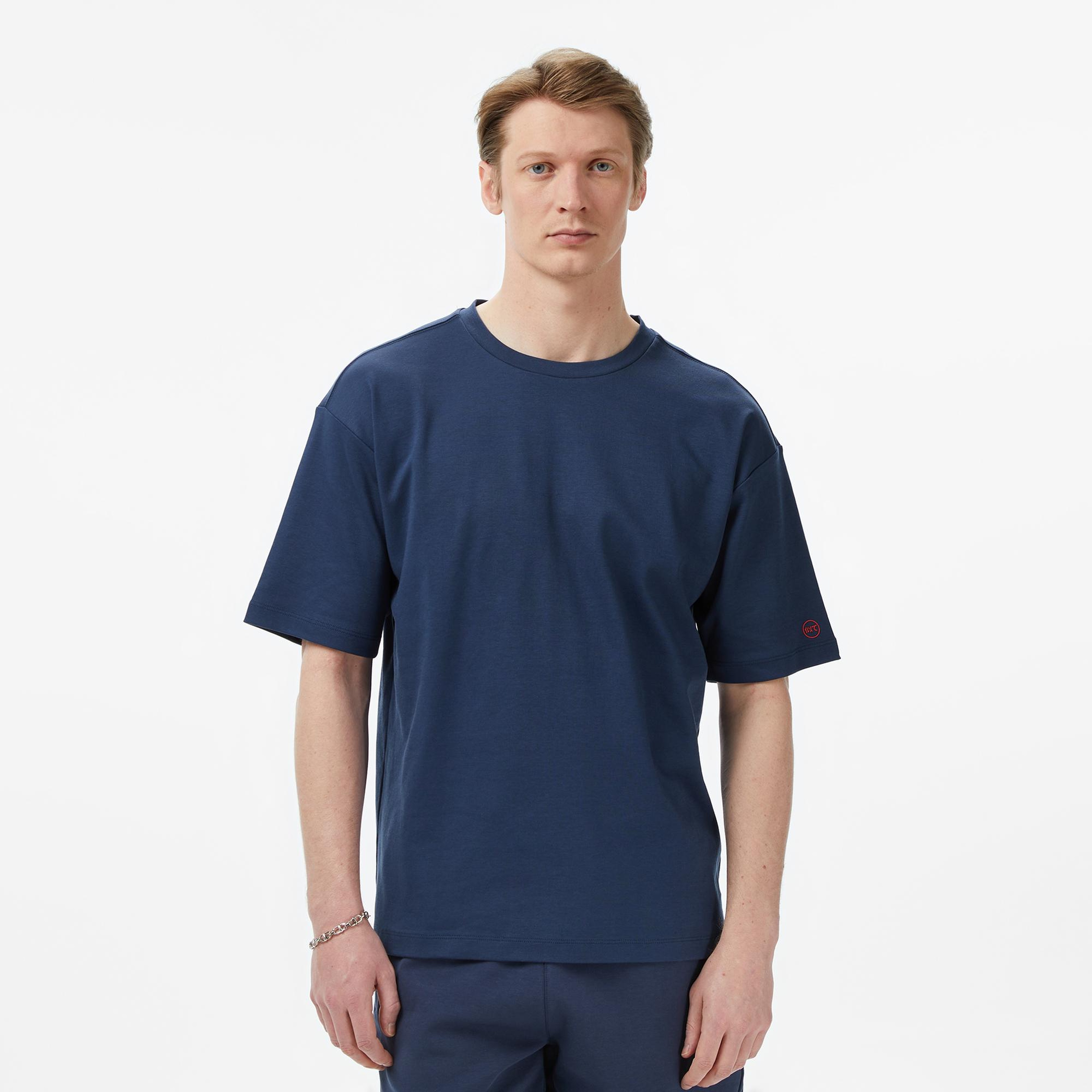 UNITED4 Regular Fit Erkek Lacivert T-Shirt