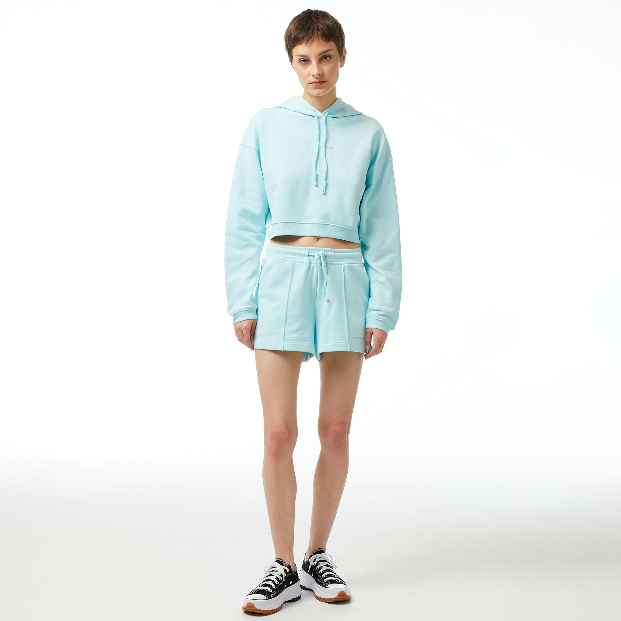 Les Benjamins Mavi Kadın Sweatshirt