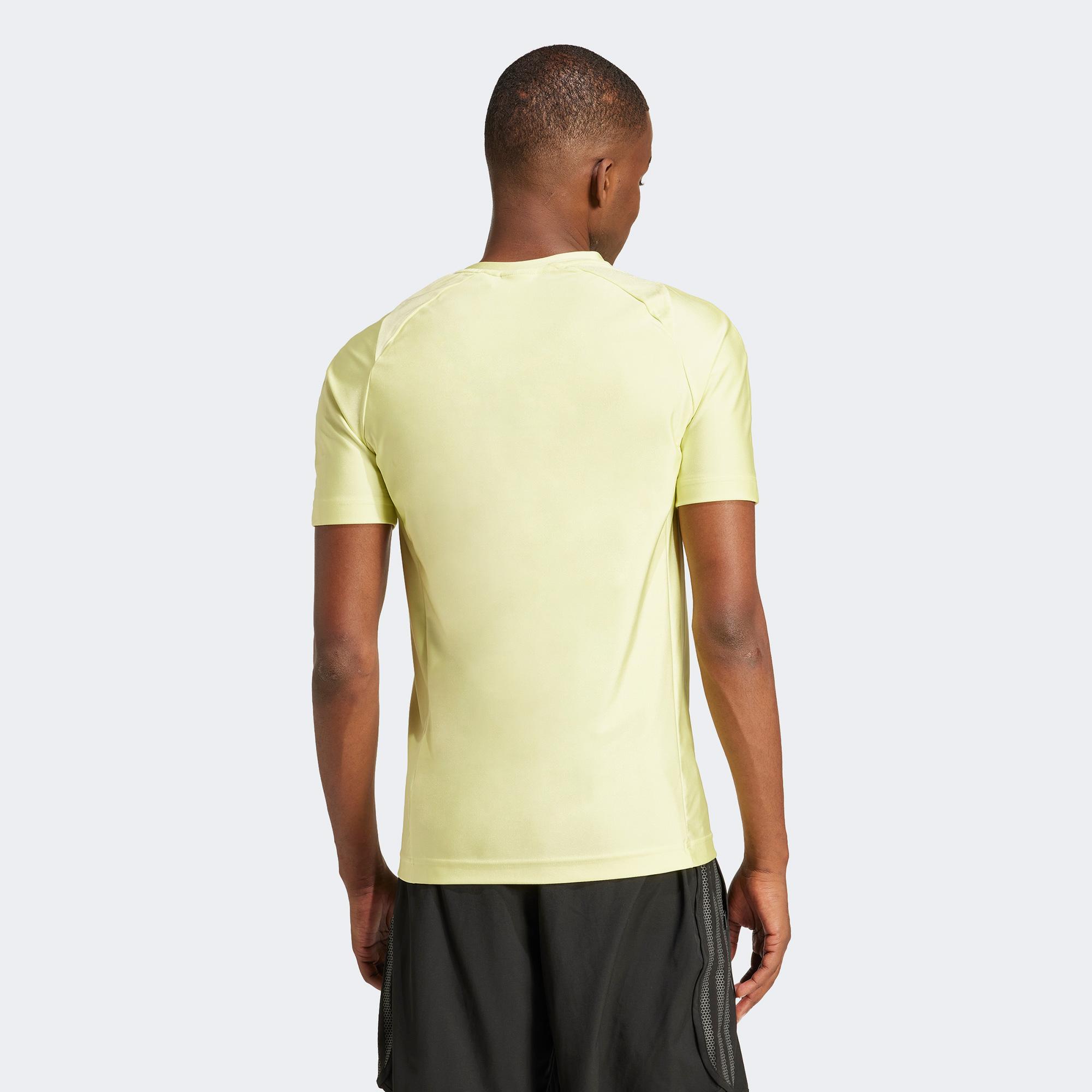 adidas Supernova Erkek Sarı T-Shirt