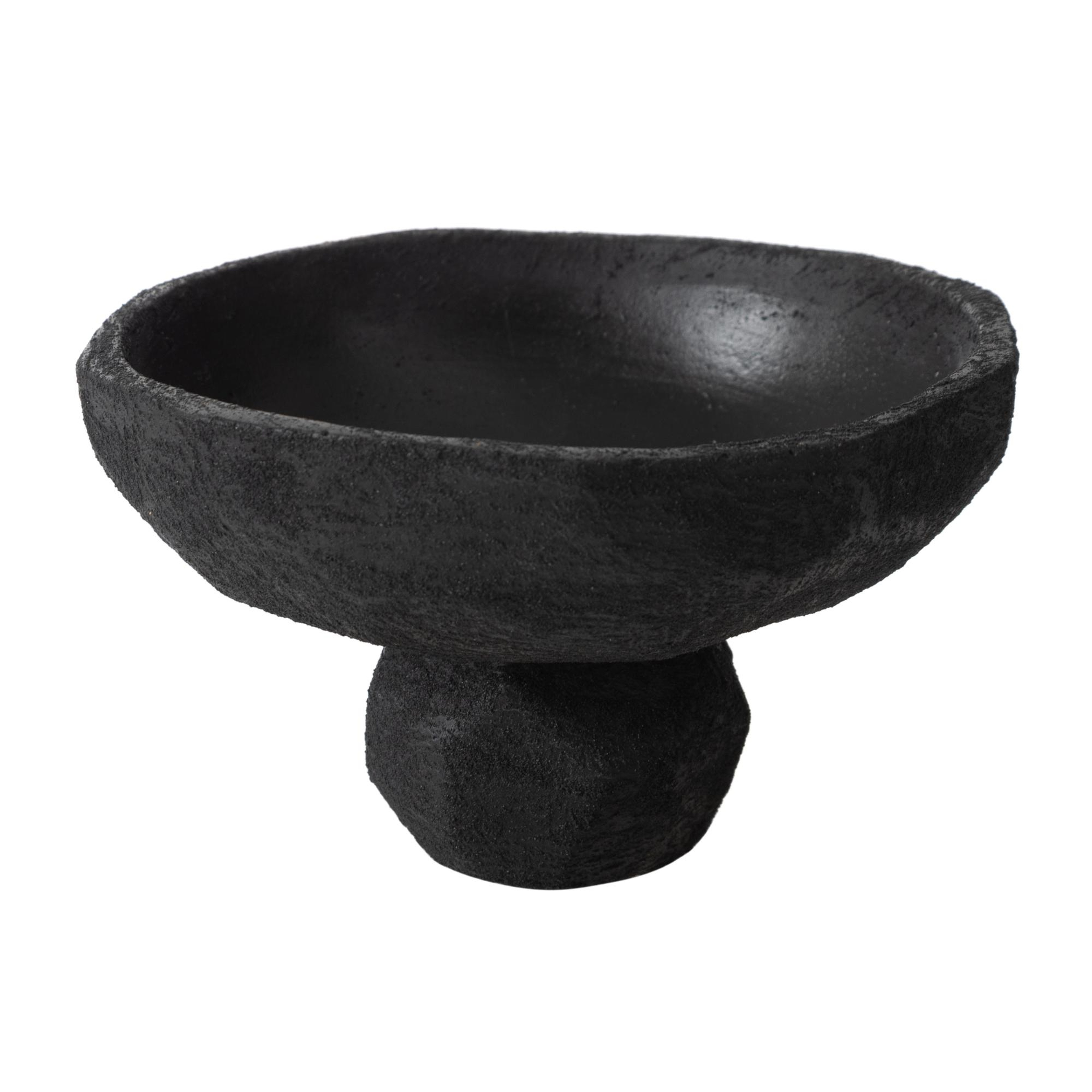 BLACK STONE DEKORATİF SUNUMLUK 18X18X10 CM