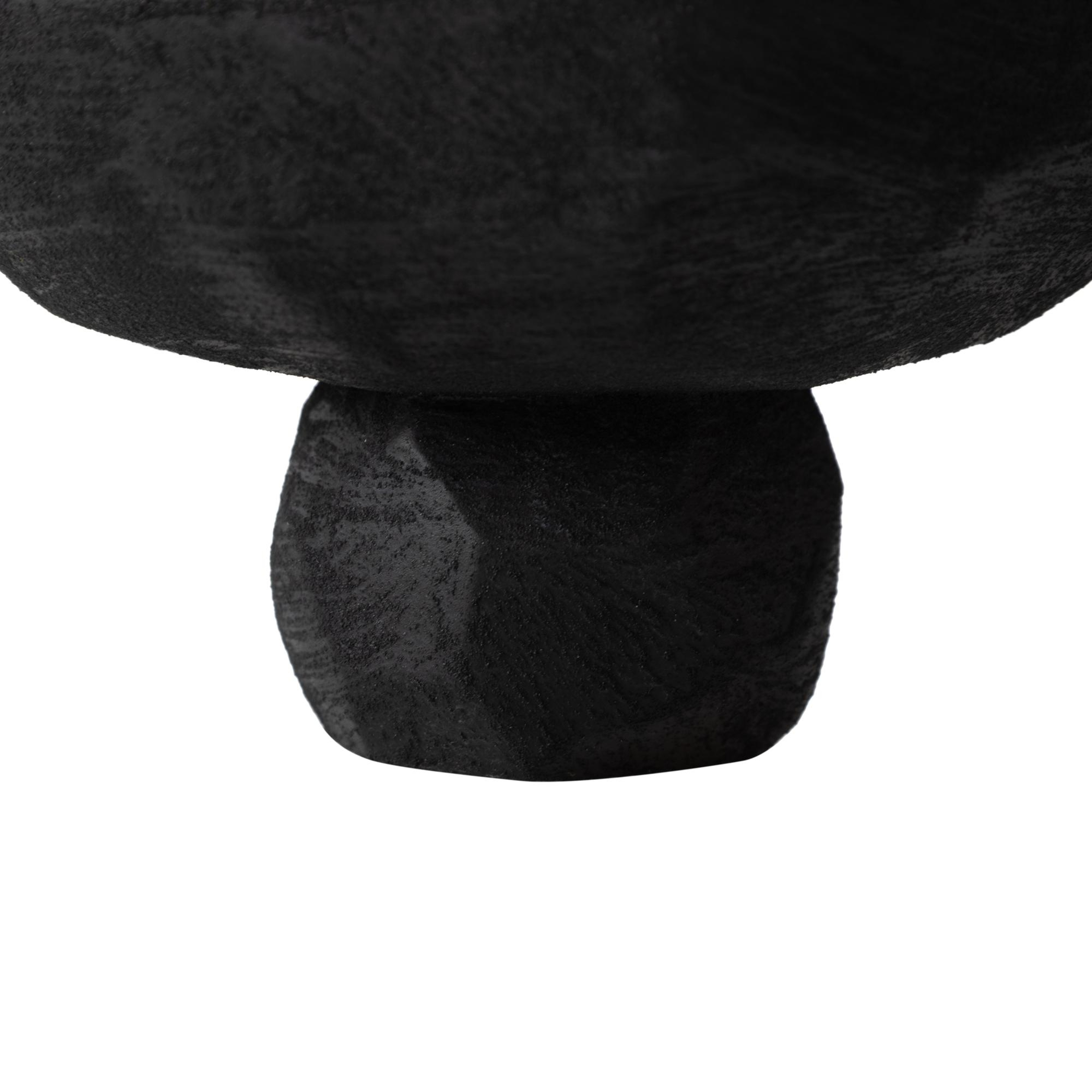 BLACK STONE DEKORATİF SUNUMLUK 18X18X10 CM