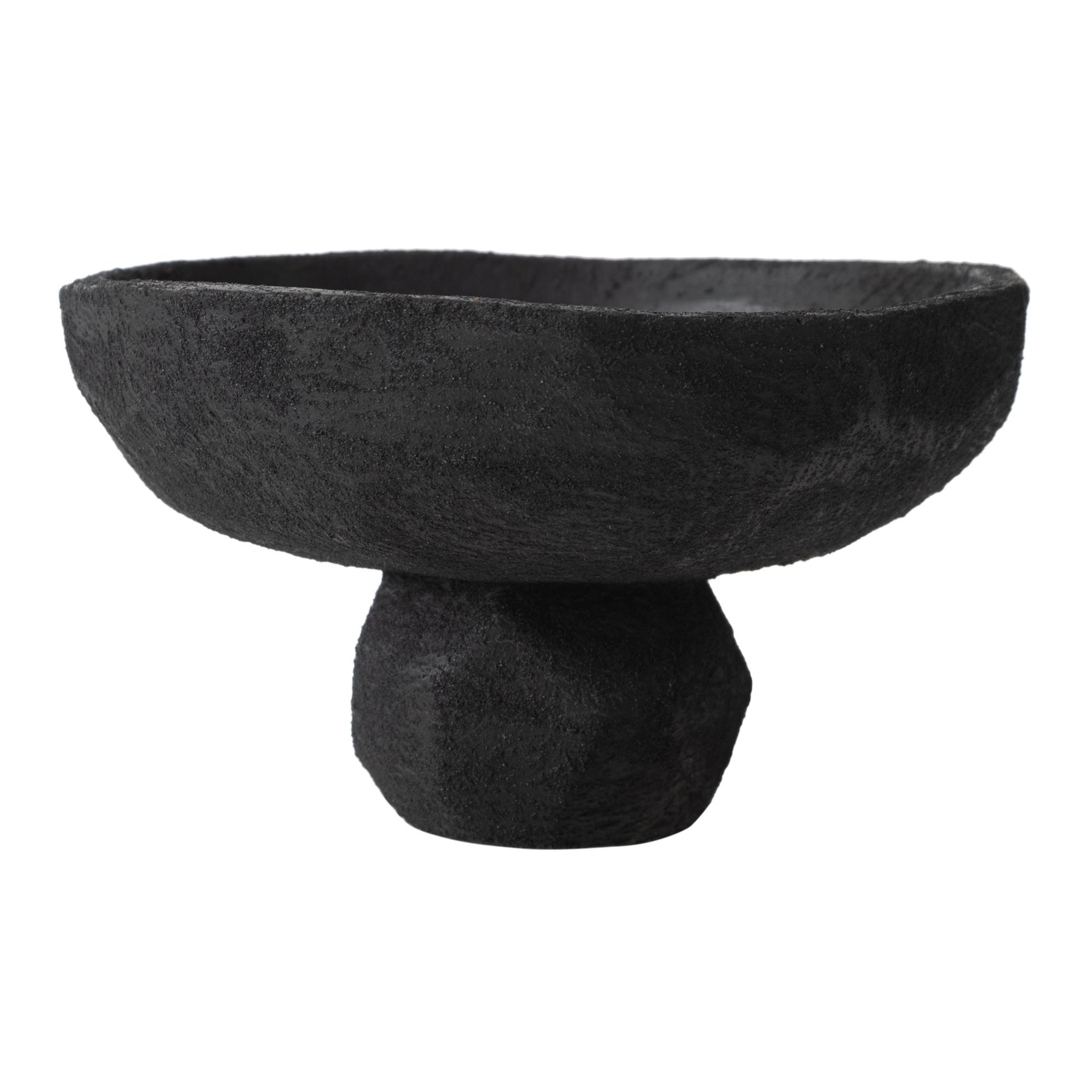 BLACK STONE DEKORATİF SUNUMLUK 18X18X10 CM