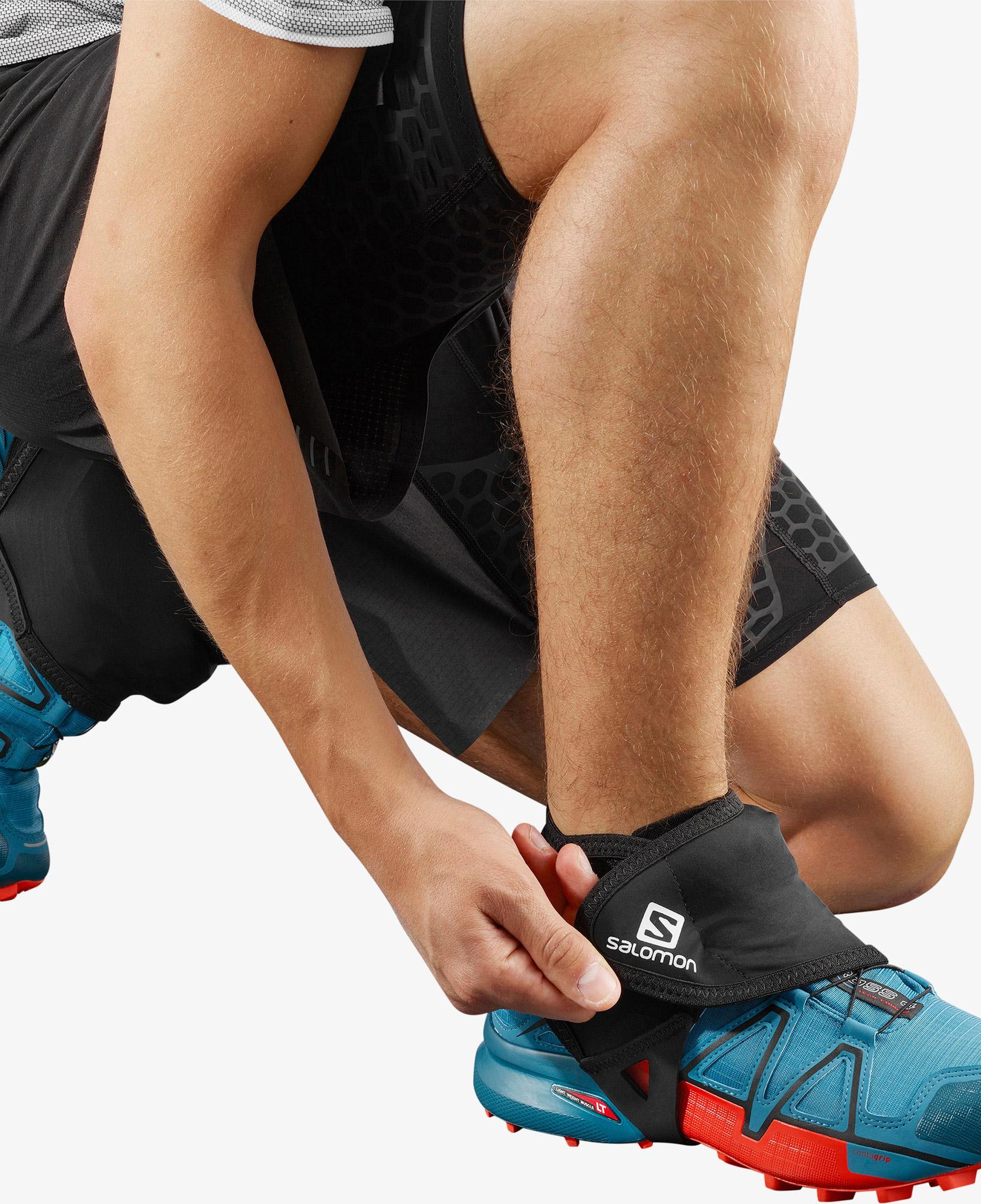 Salomon Trail Gaiters Low Unisex Siyah Tozluk