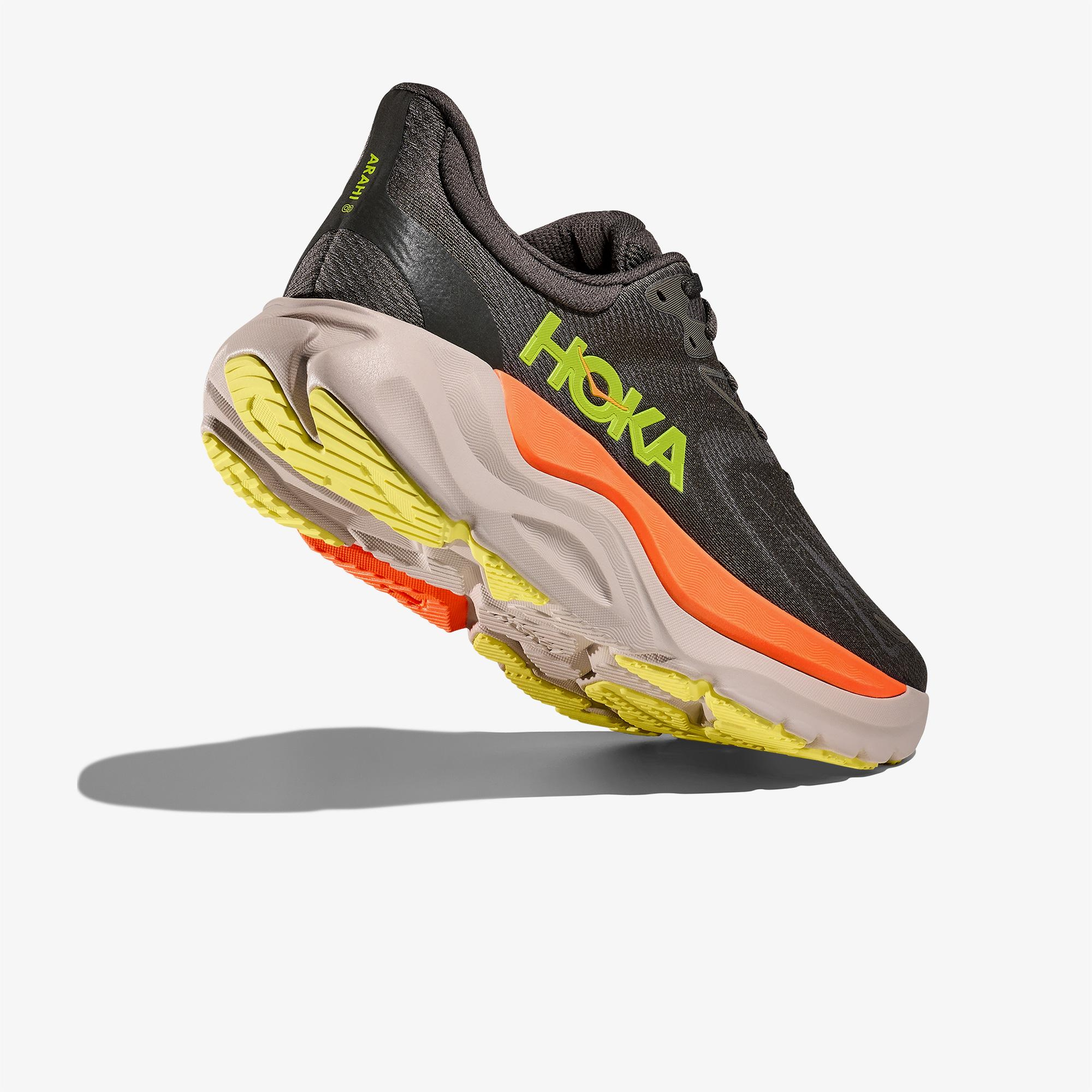 Hoka Arahi 8 Erkek Gri Koşu Ayakkabısı