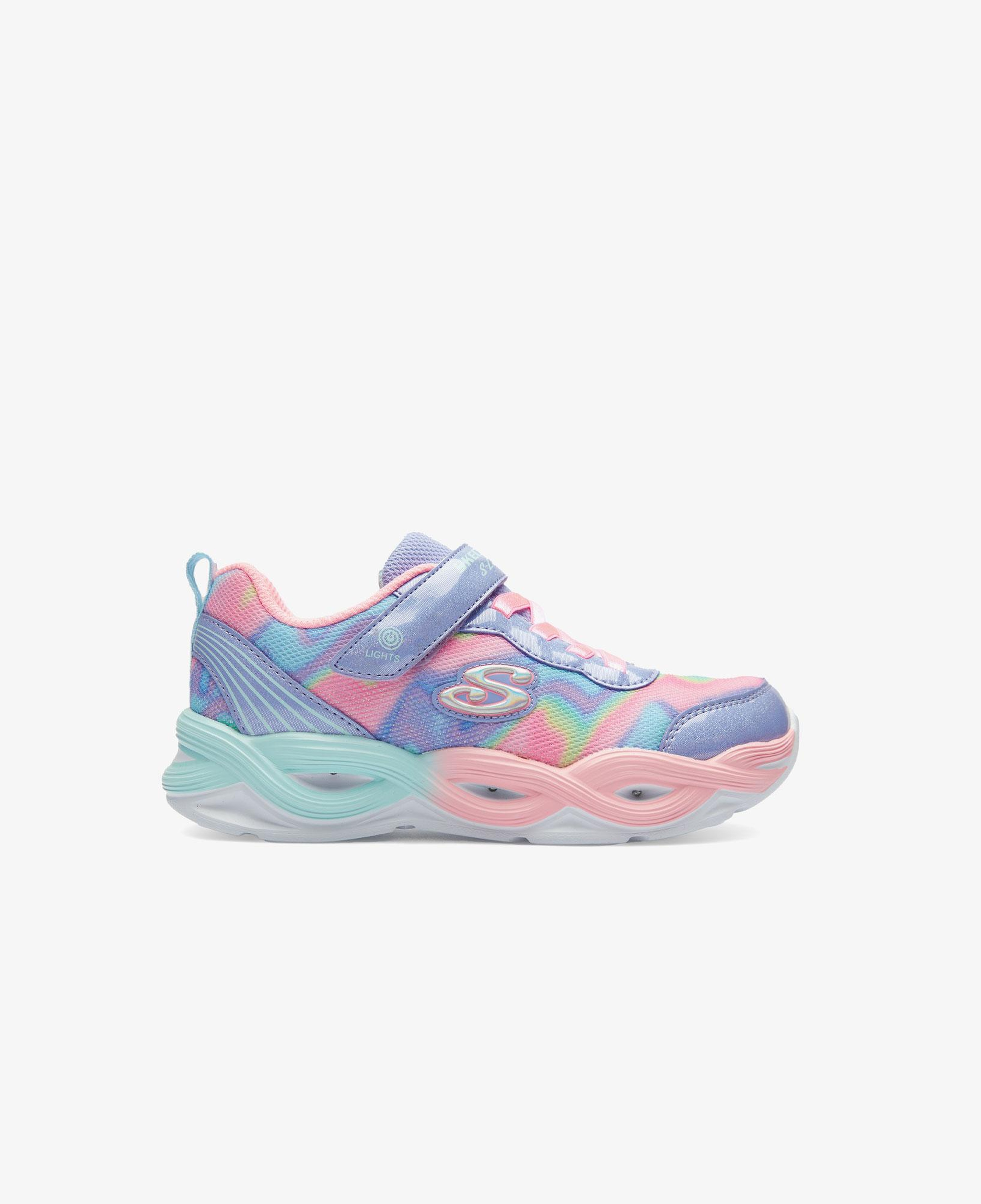 Skechers Twisty Glow Sorbet Swirl Çocuk Işıklı Renkli Spor Ayakkabı