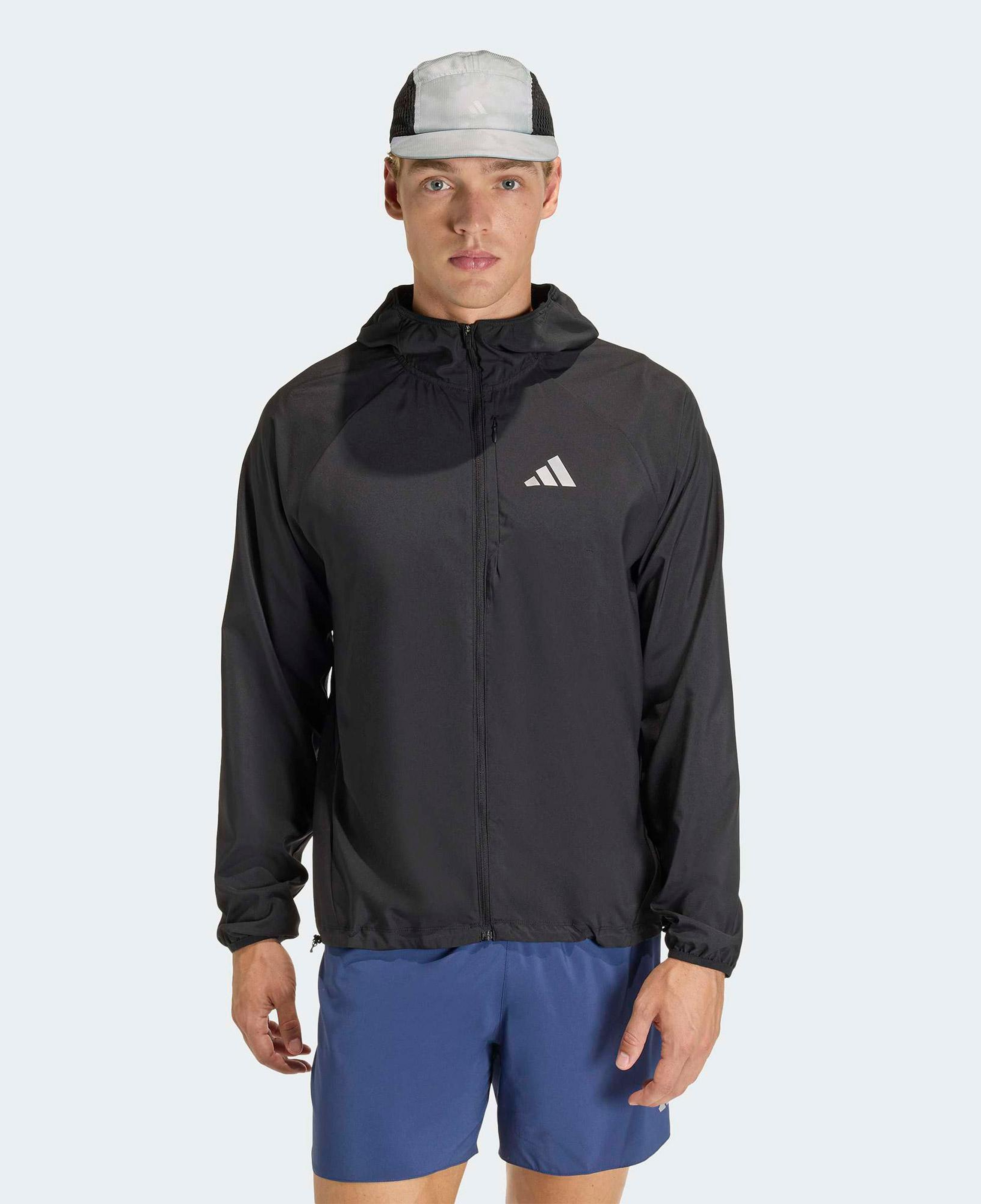 adidas Adi365 Running Essentials Erkek Siyah Koşu Ceketi
