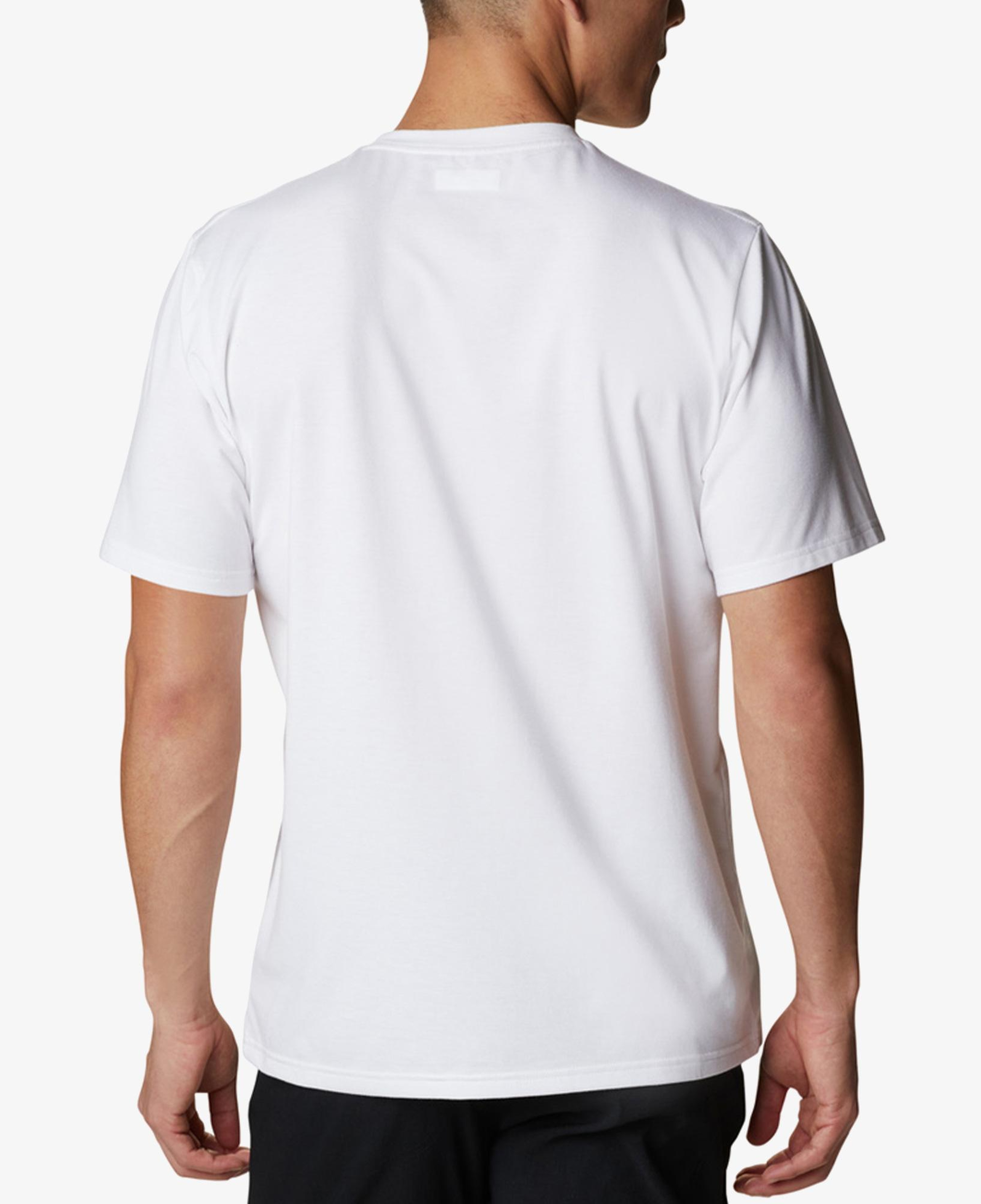 Columbia Sun Trek Sleeve Erkek Beyaz T-Shirt