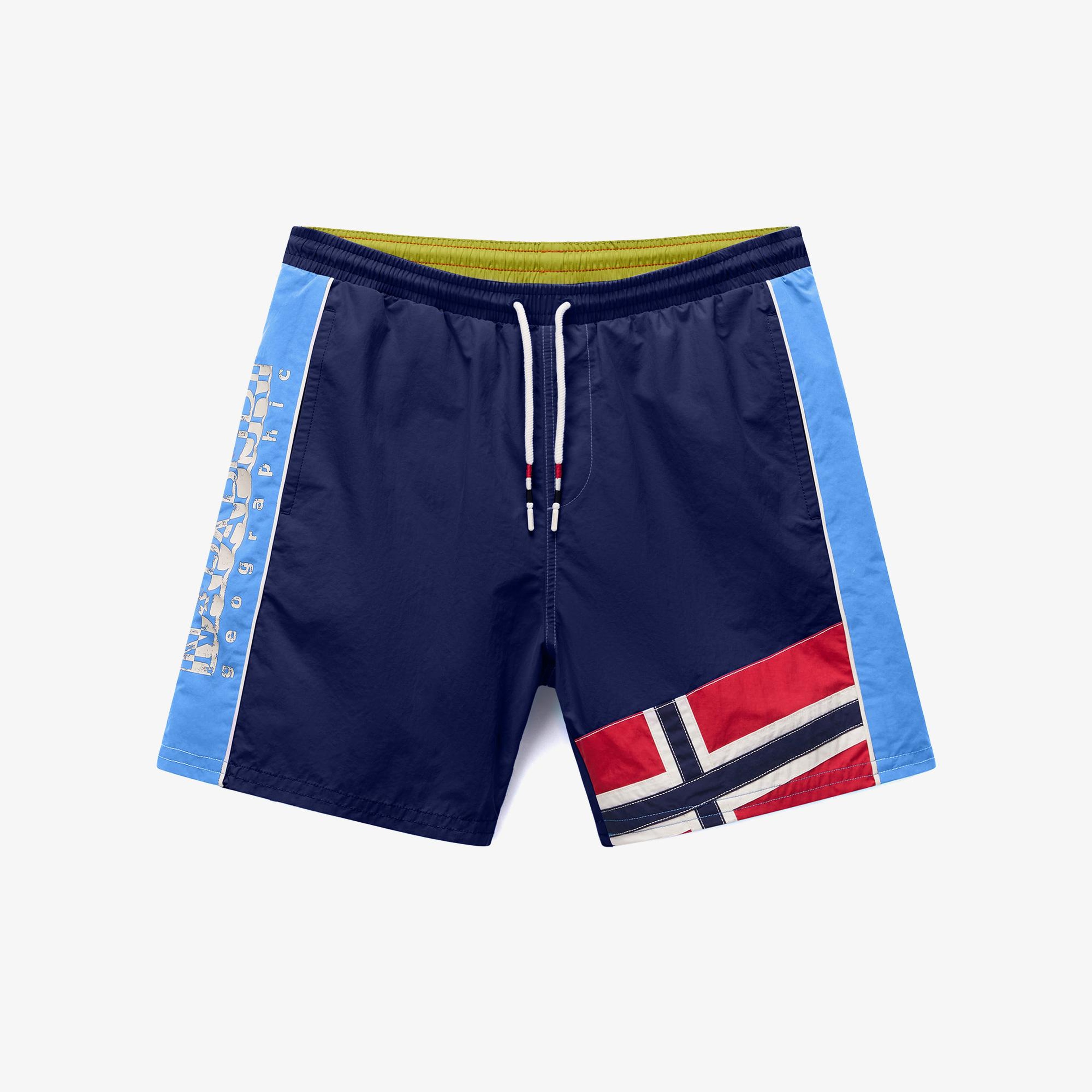 Napapijri V-Reflect Erkek Lacivert Deniz Şortu