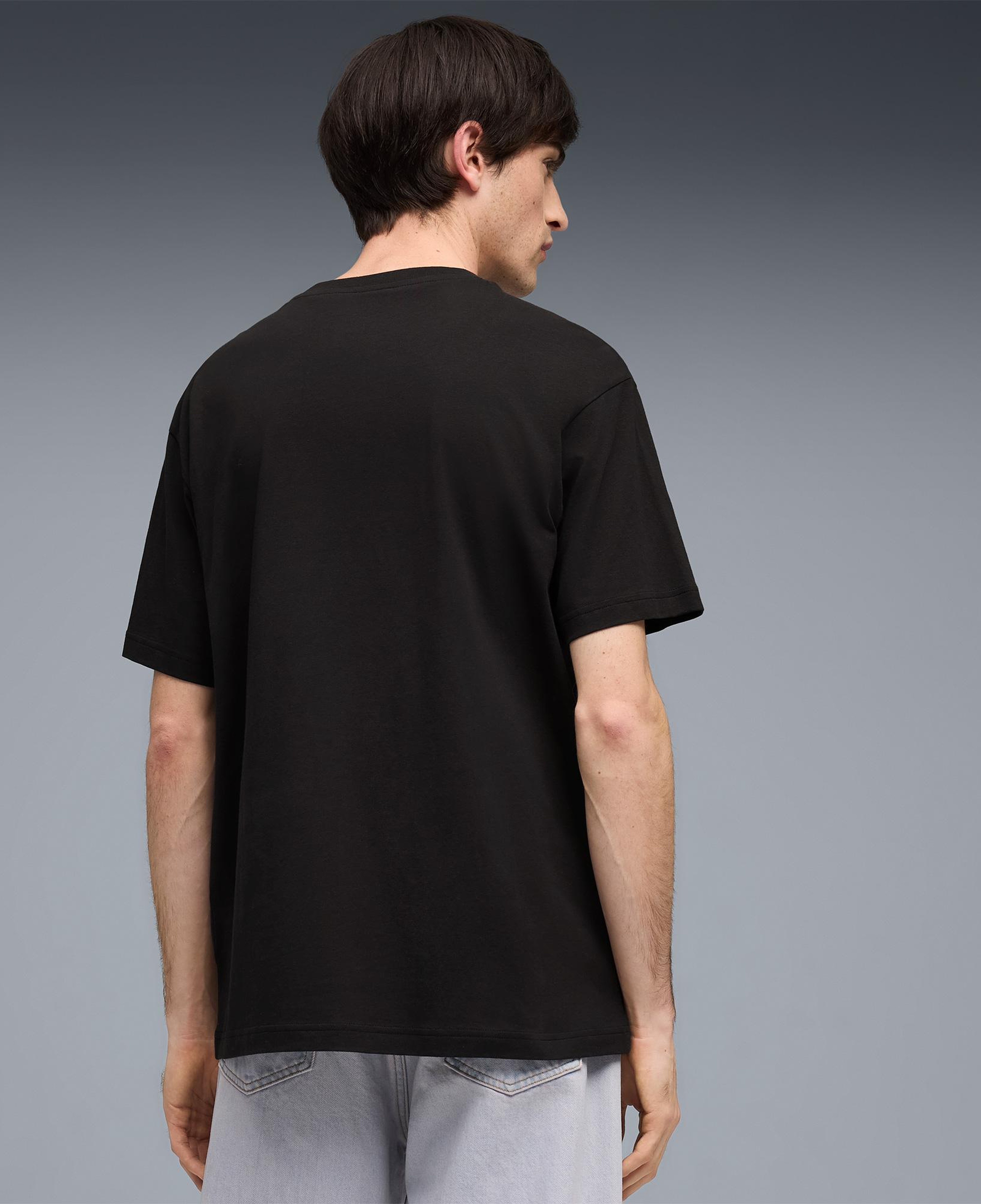 Puma Graphic  Erkek Siyah T-Shirt