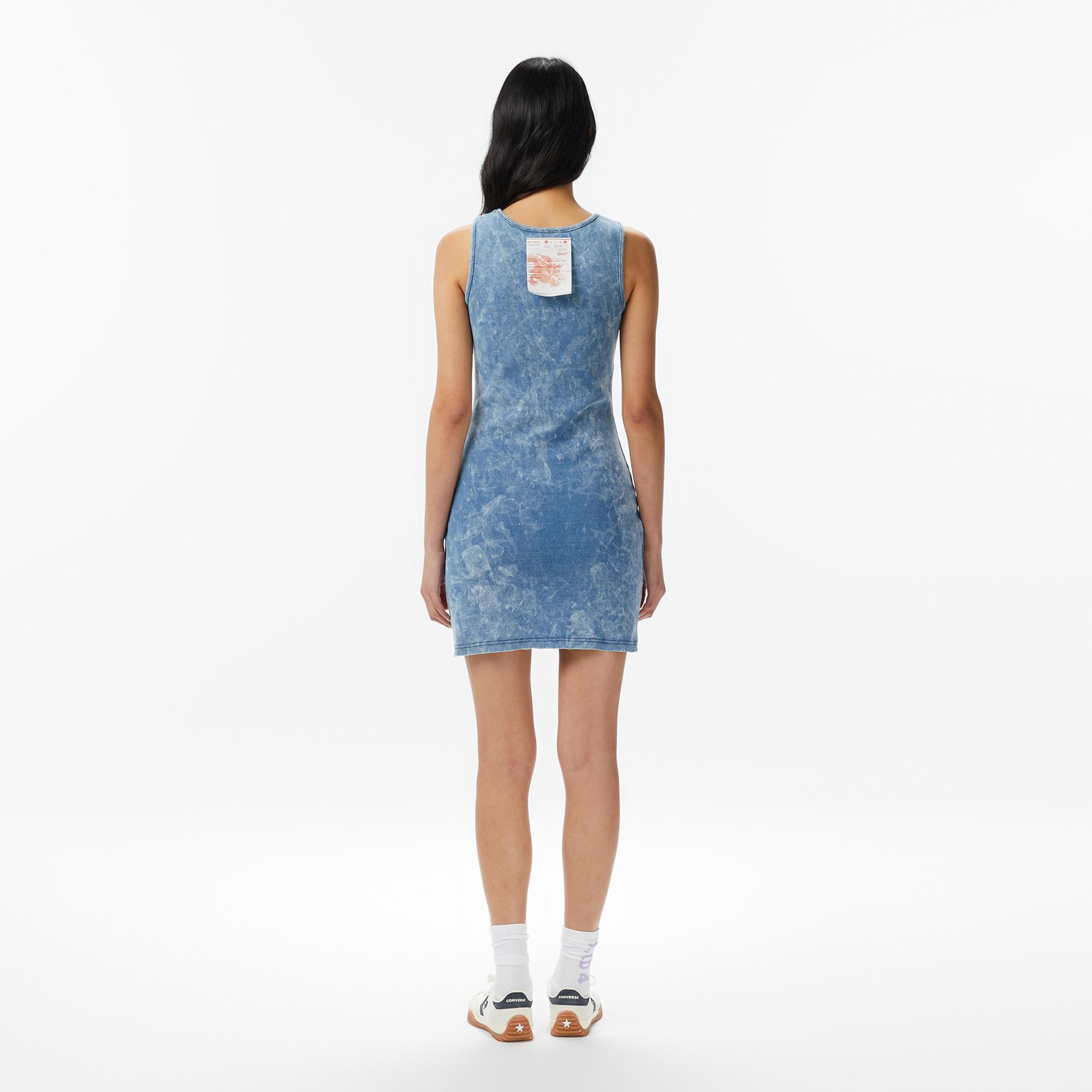 UNITED4 Slim Fit Kadın Lacivert Elbise