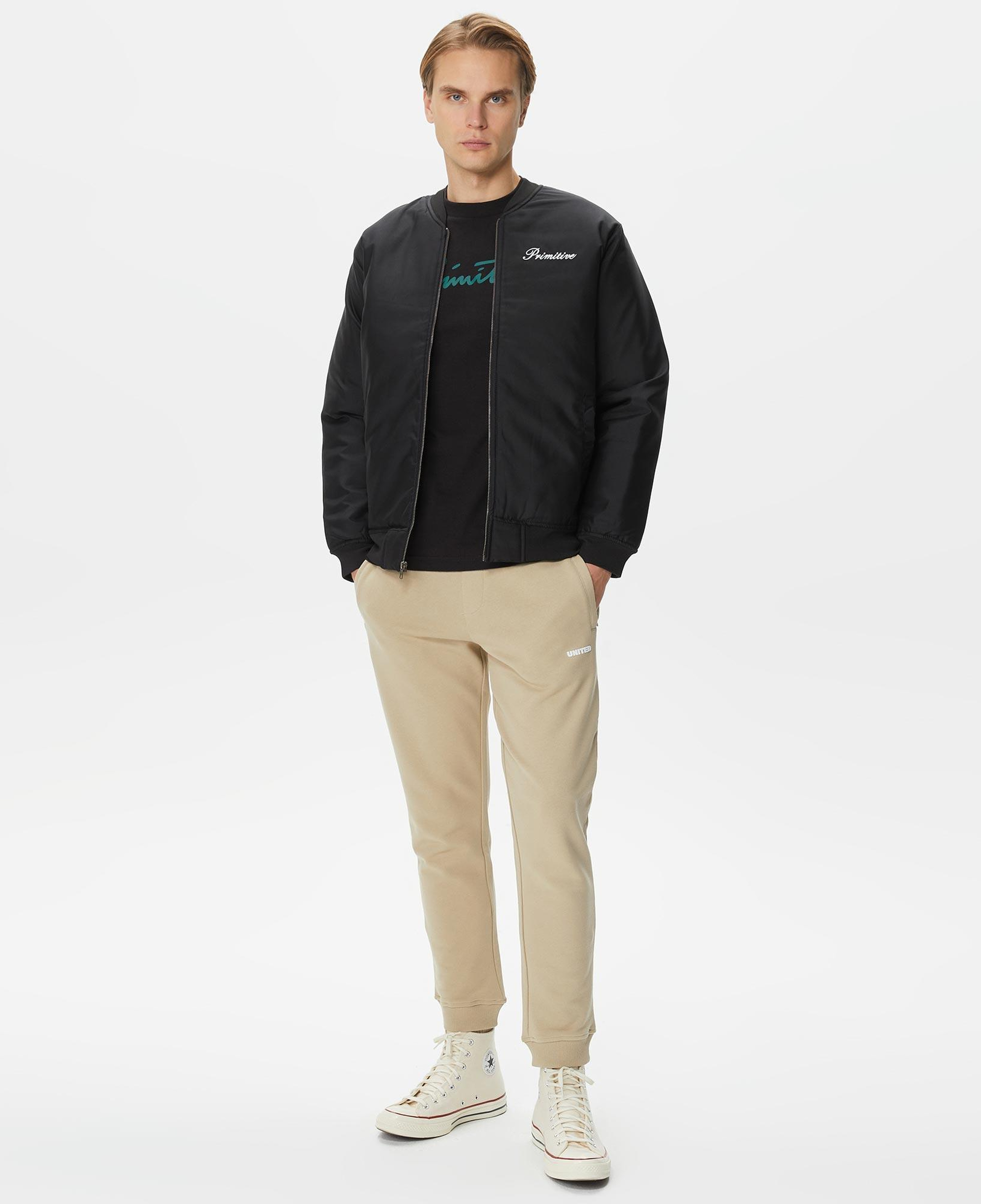 Primitive Scorpio Bomber Erkek Siyah T-Shirt