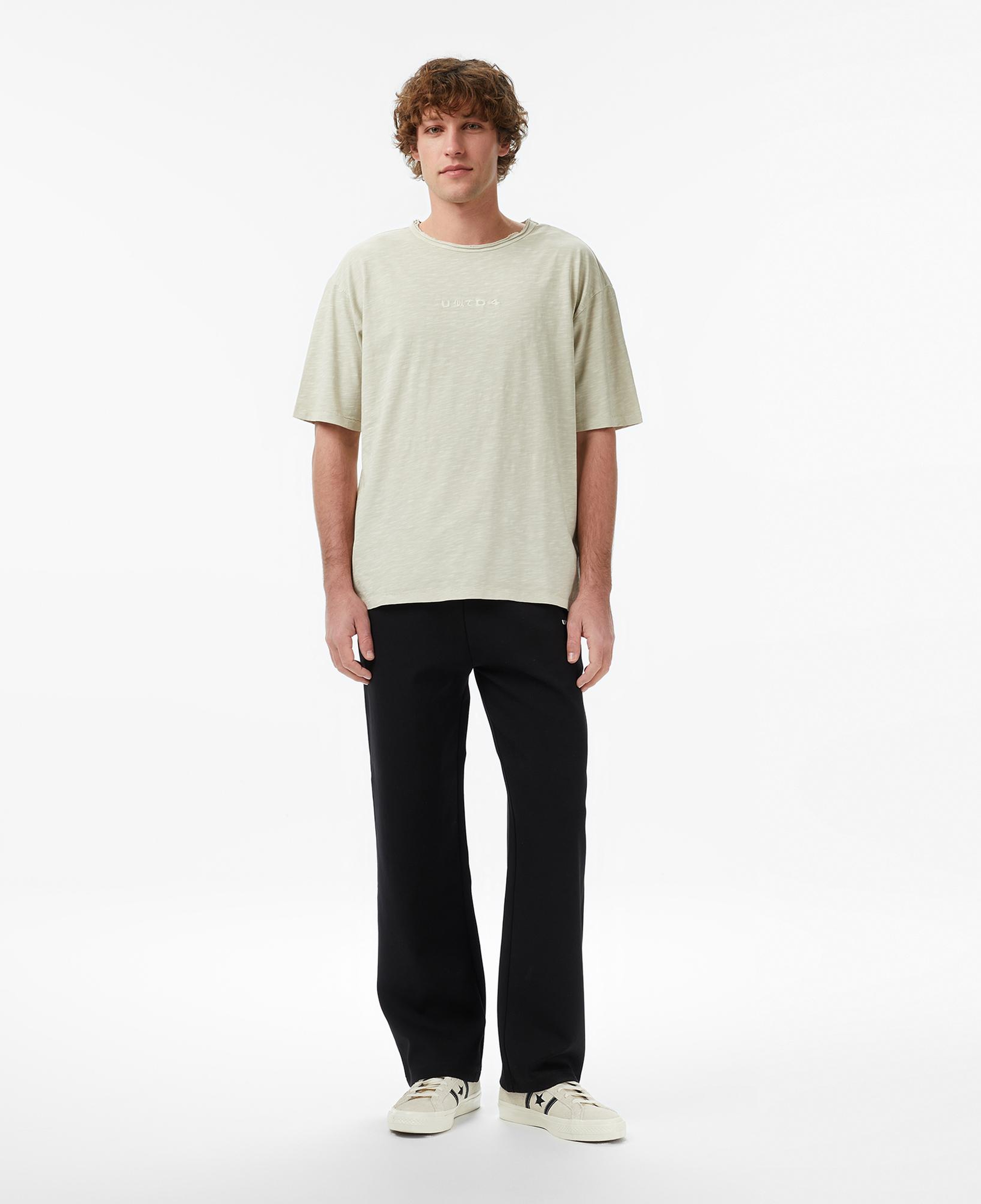 UNITED4 Regular Fit Erkek Krem T-Shirt