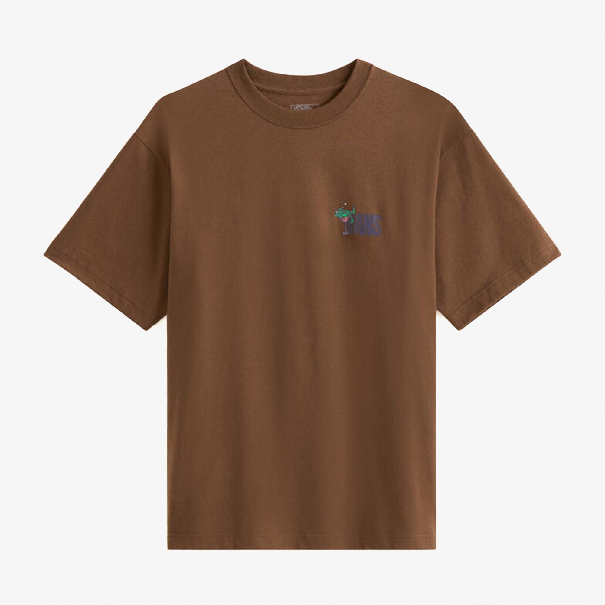 Vans Bar Hopper Erkek Kahverengi T-Shirt