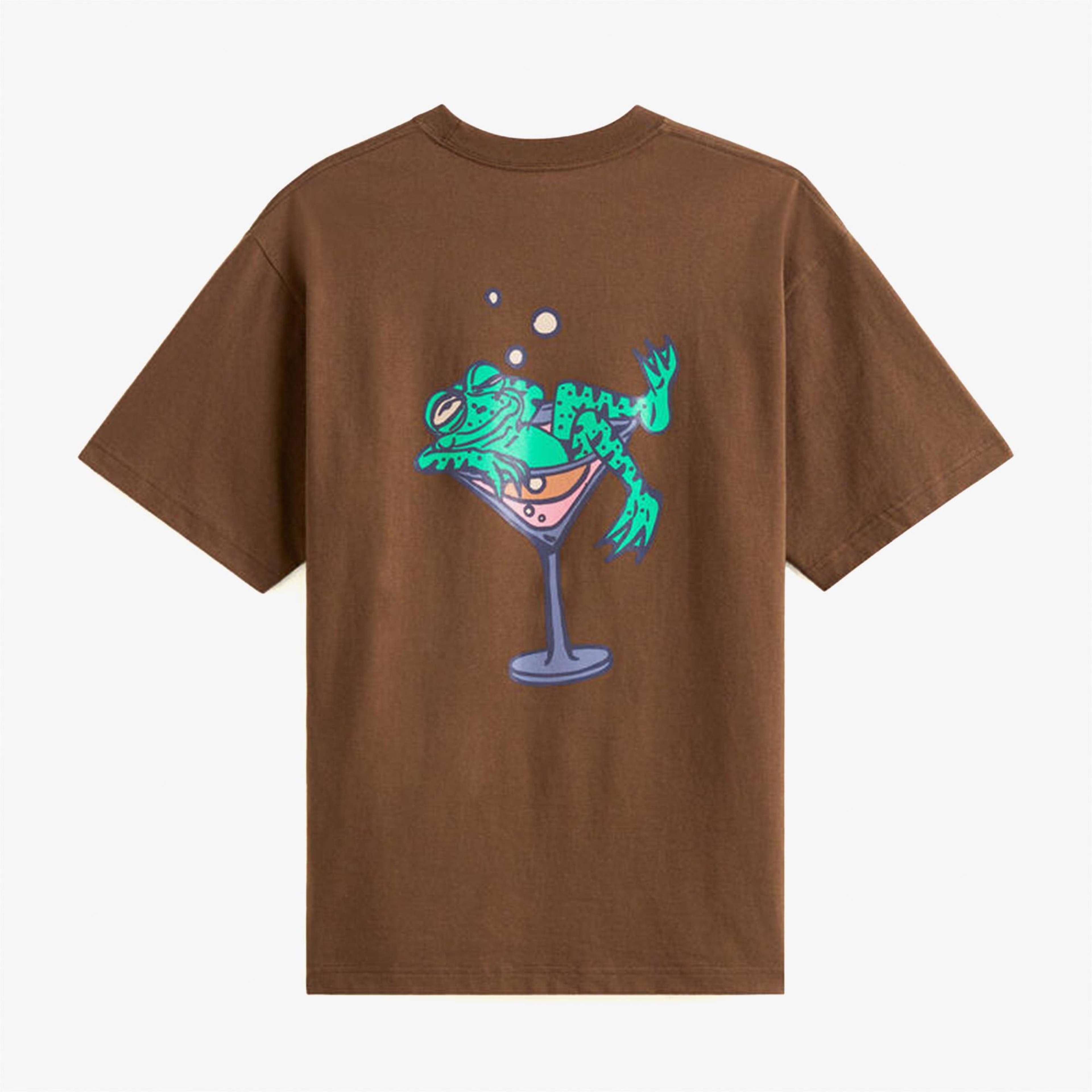 Vans Bar Hopper Erkek Kahverengi T-Shirt