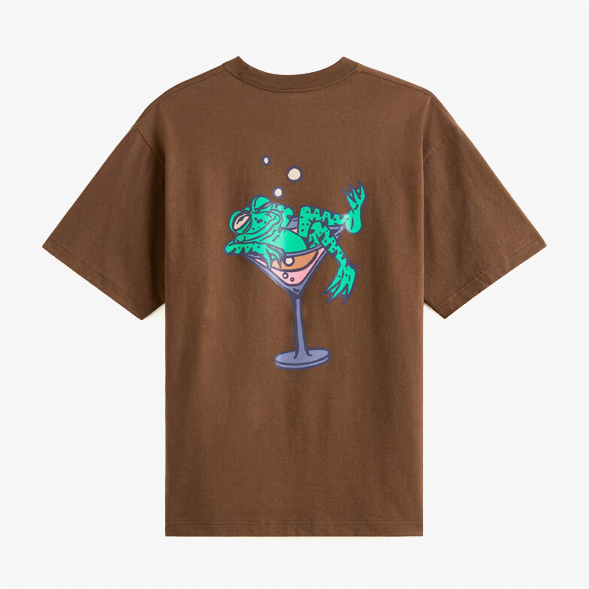 Vans Bar Hopper Erkek Kahverengi T-Shirt