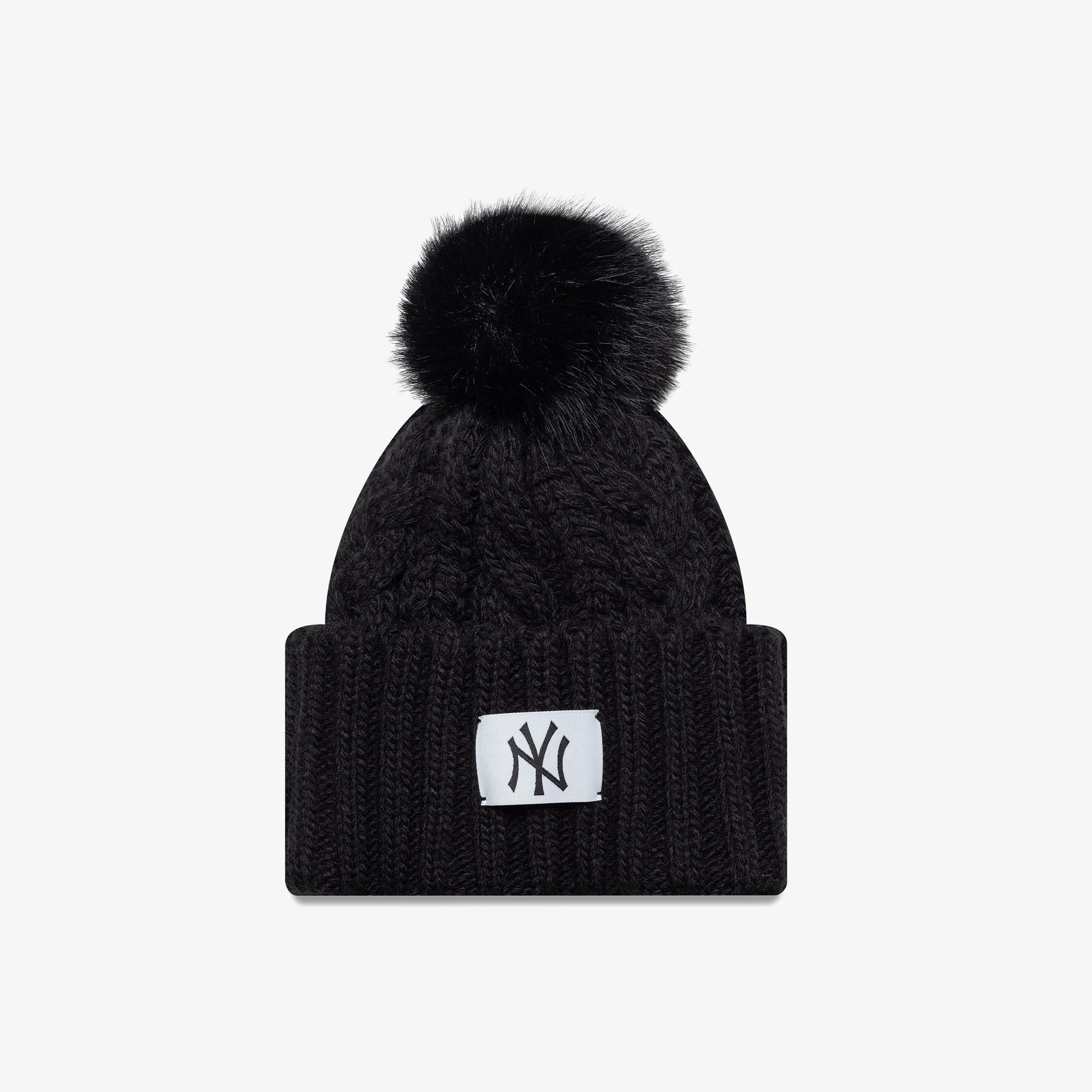 New Era New York Yankees MLB Kadın Siyah Bere