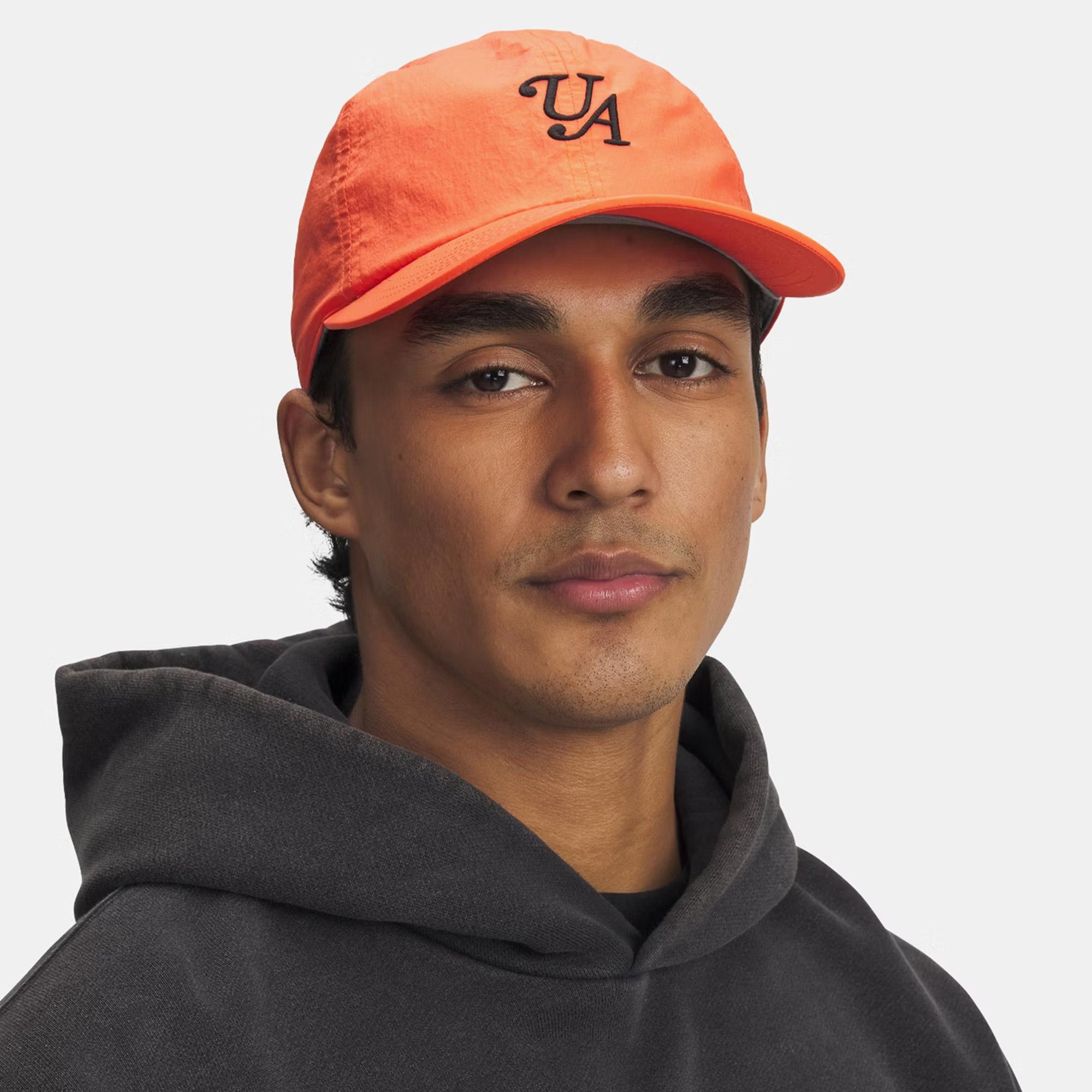 Under Armour Nylon Snapback Erkek Turuncu Şapka